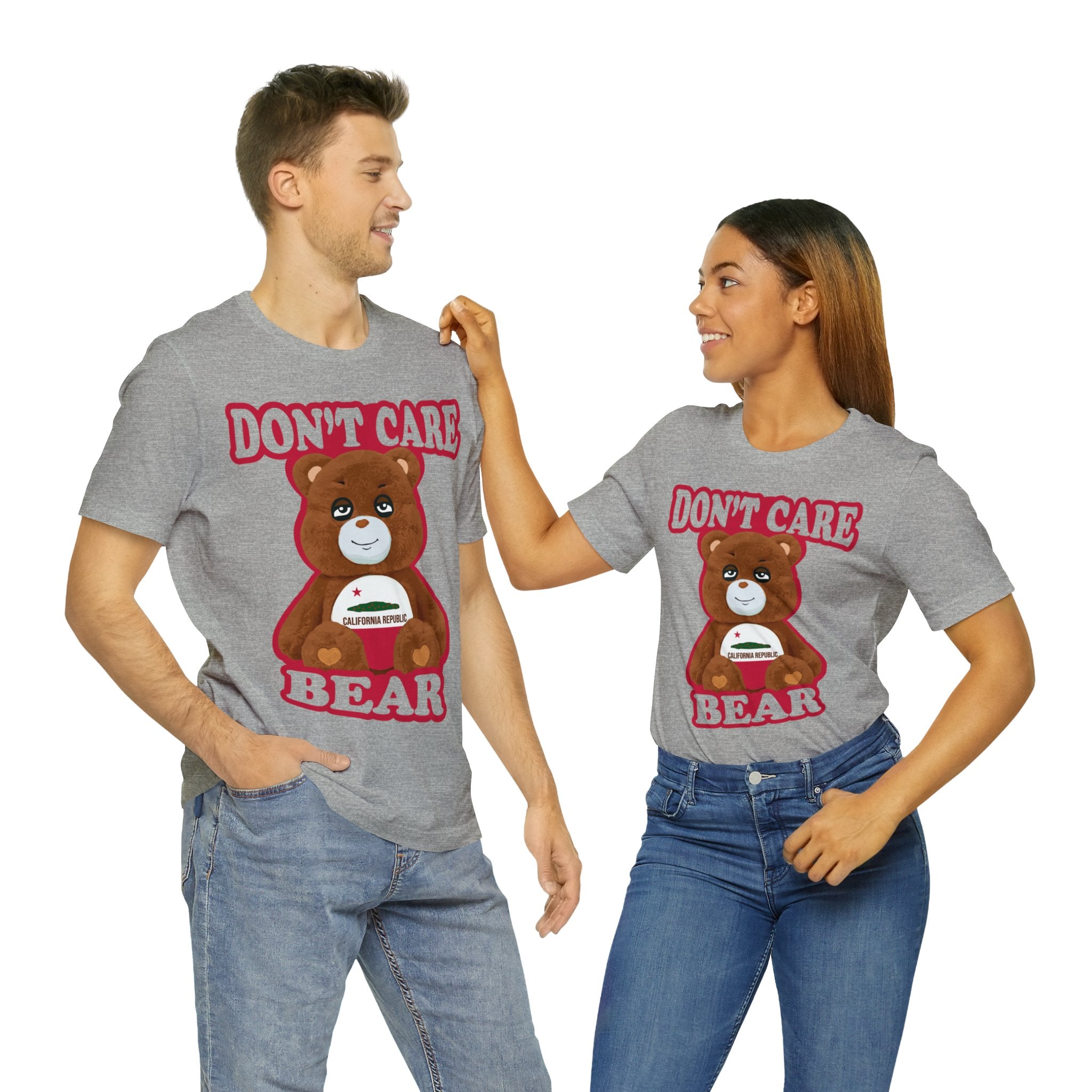 Don't Care Bear (CA) - Red Outline