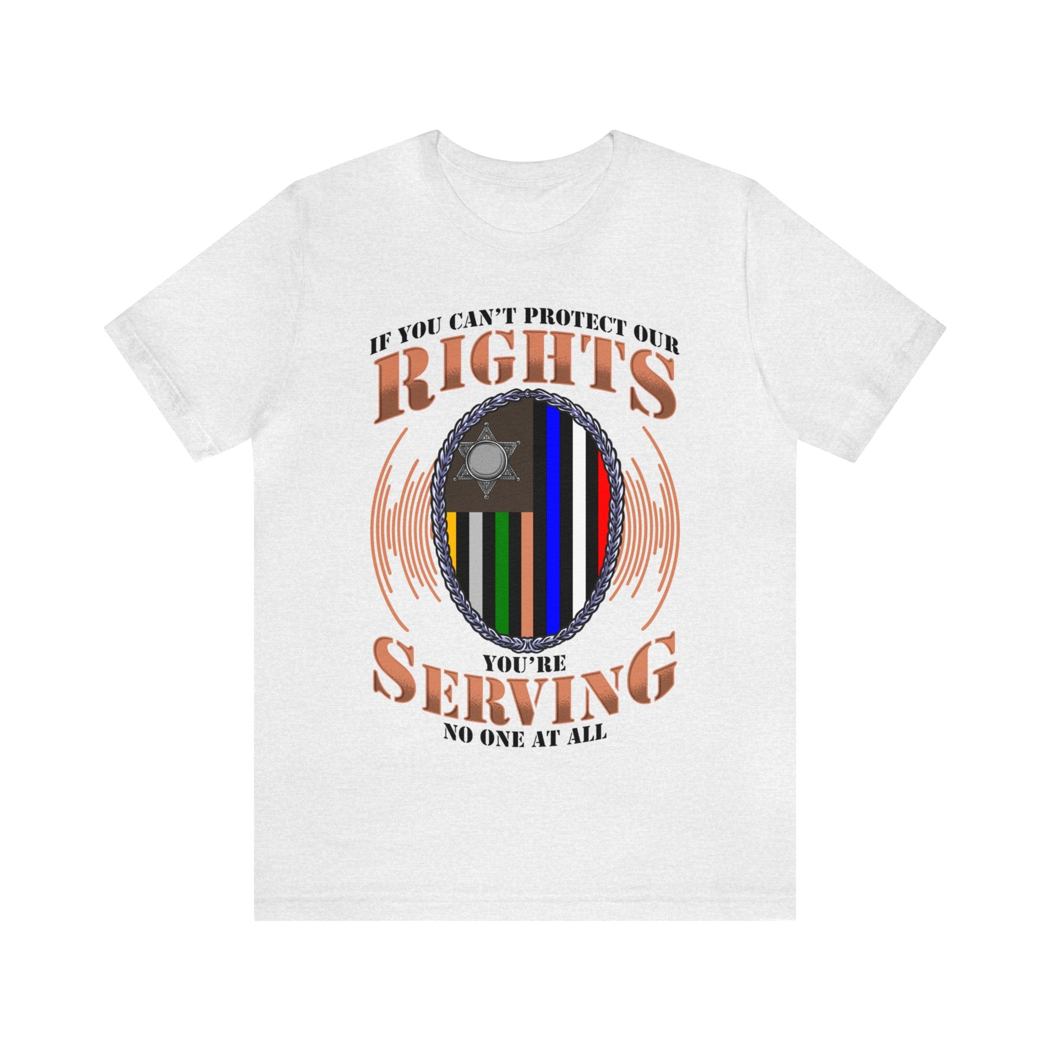 Thin Communications Line Tee - Rights/Serving