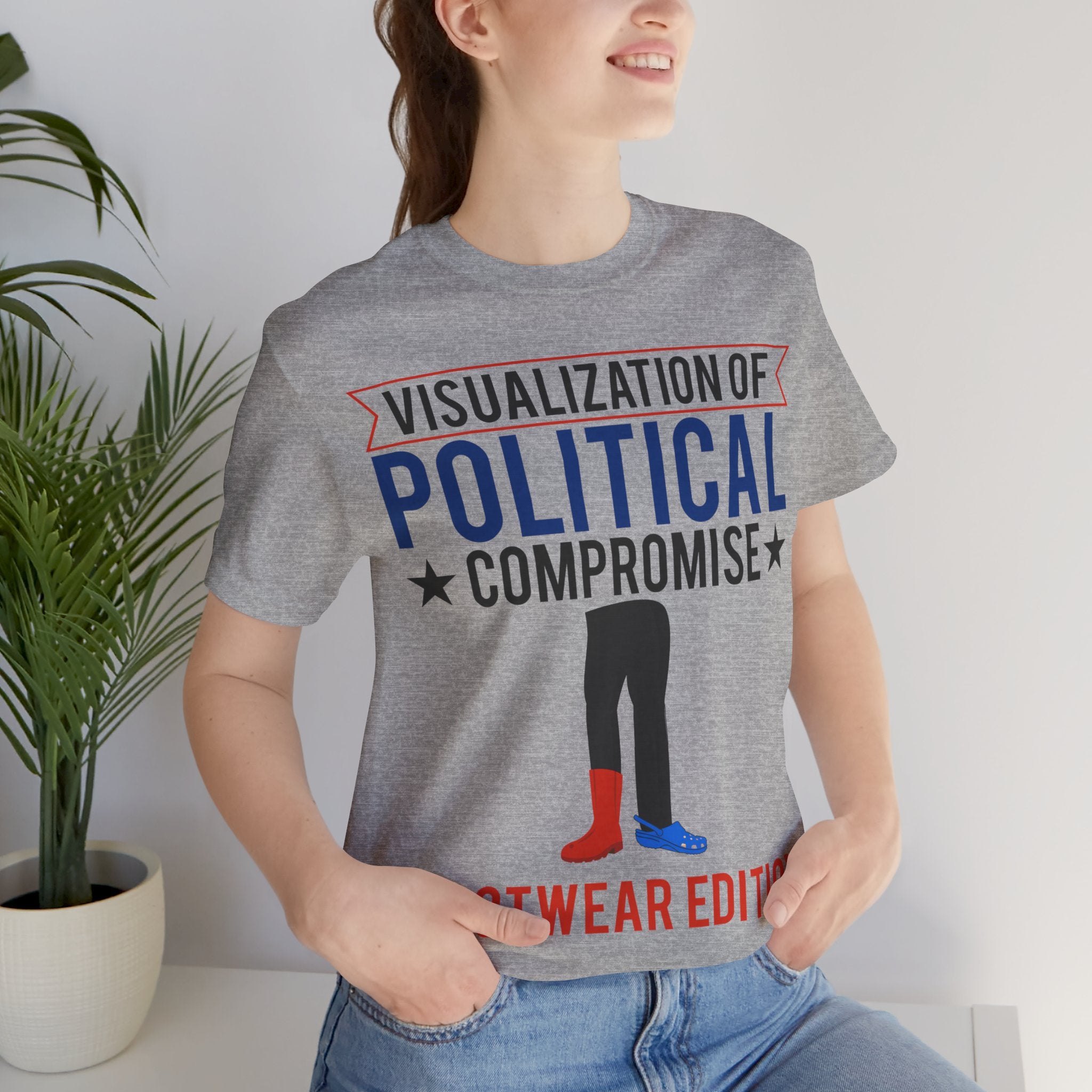 Visualization of Political Compromise - Footwear Edition