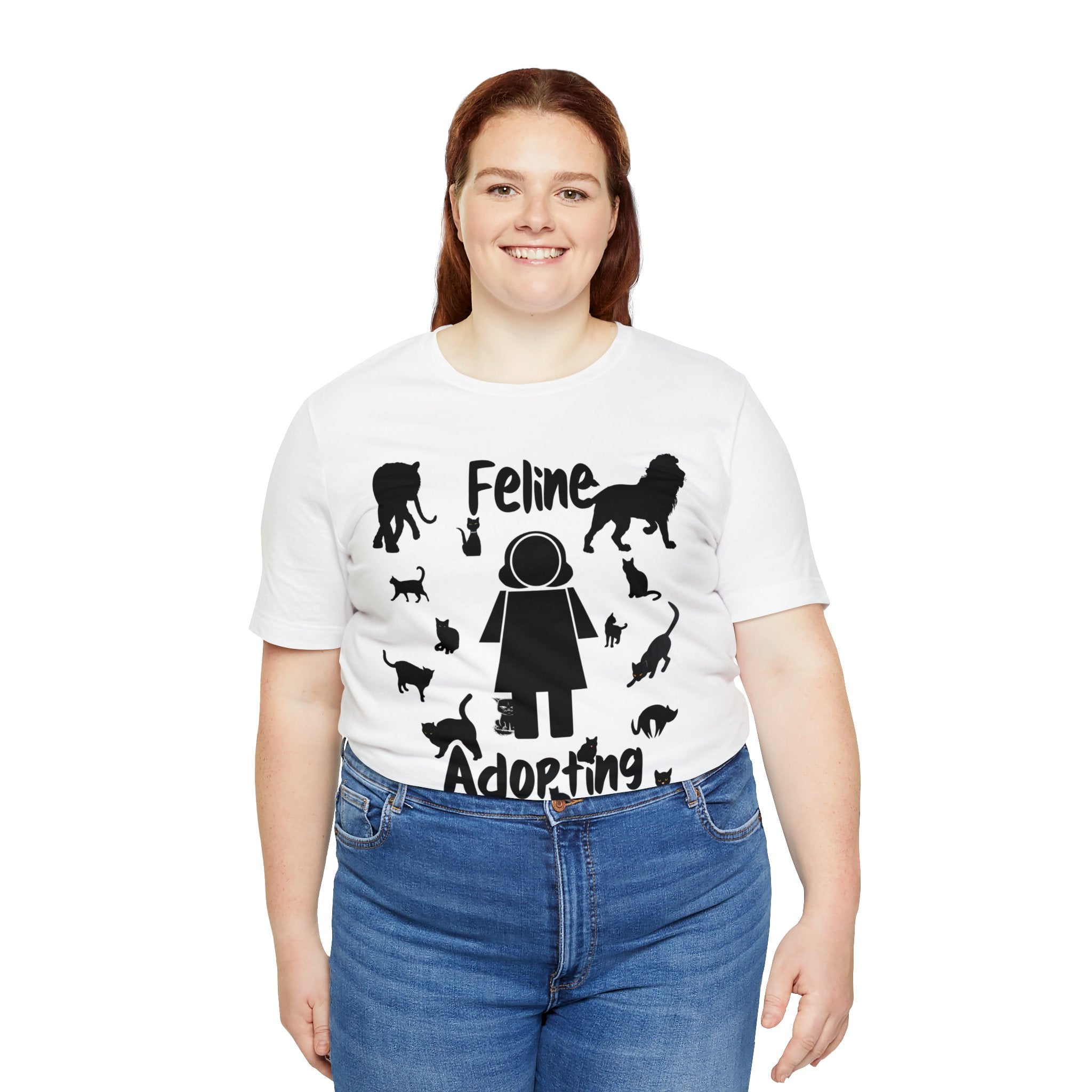 Feline Adopting Person