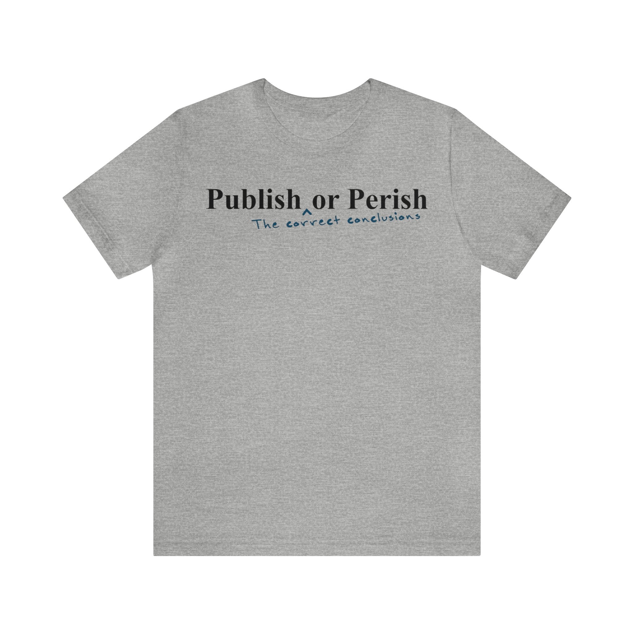 Publish _the correct conclusions_ or Perish