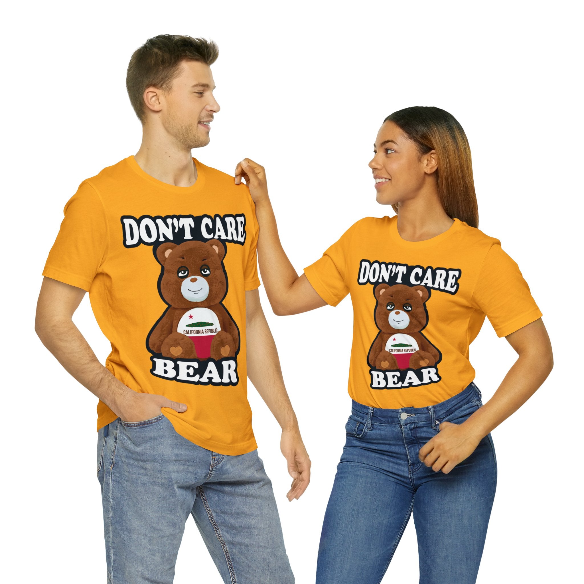 Don't Care Bear (CA) - Black Outline