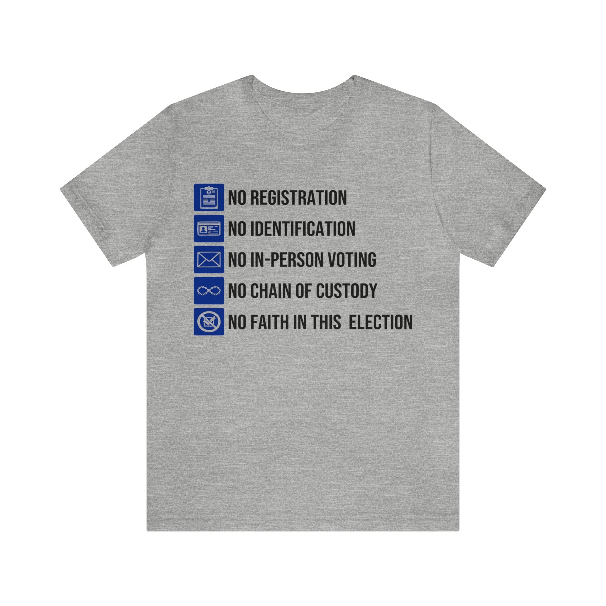No Faith - Election Tee