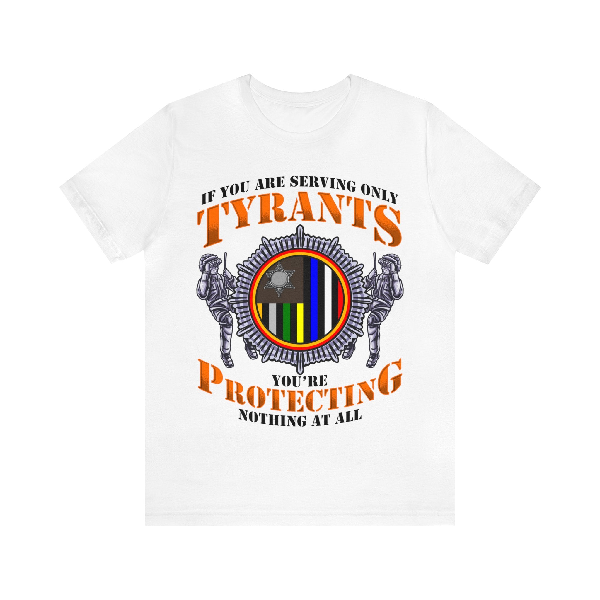 Thin Search & Rescue Line Tee - Tyrants/Protecting