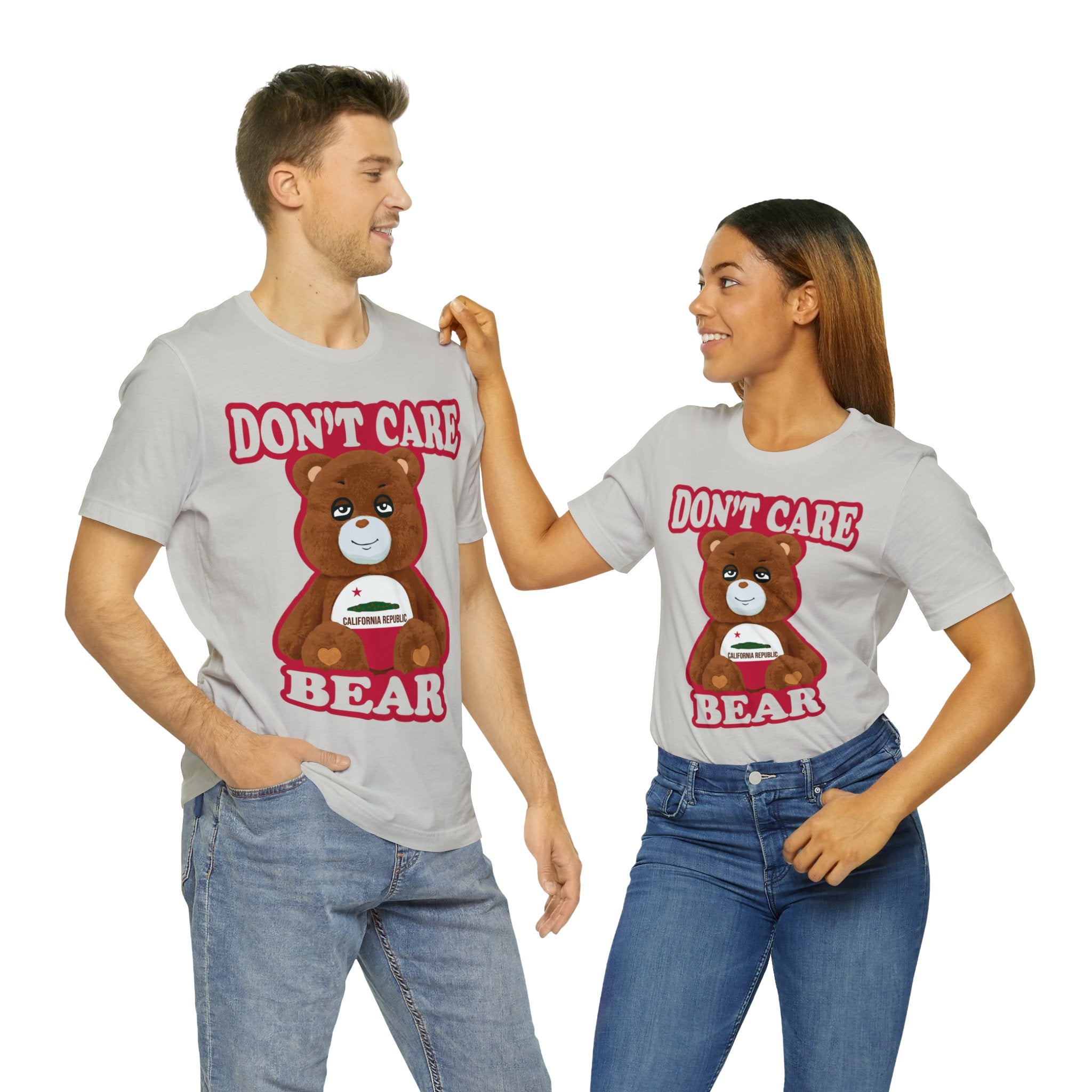 Don't Care Bear (CA) - Red Outline