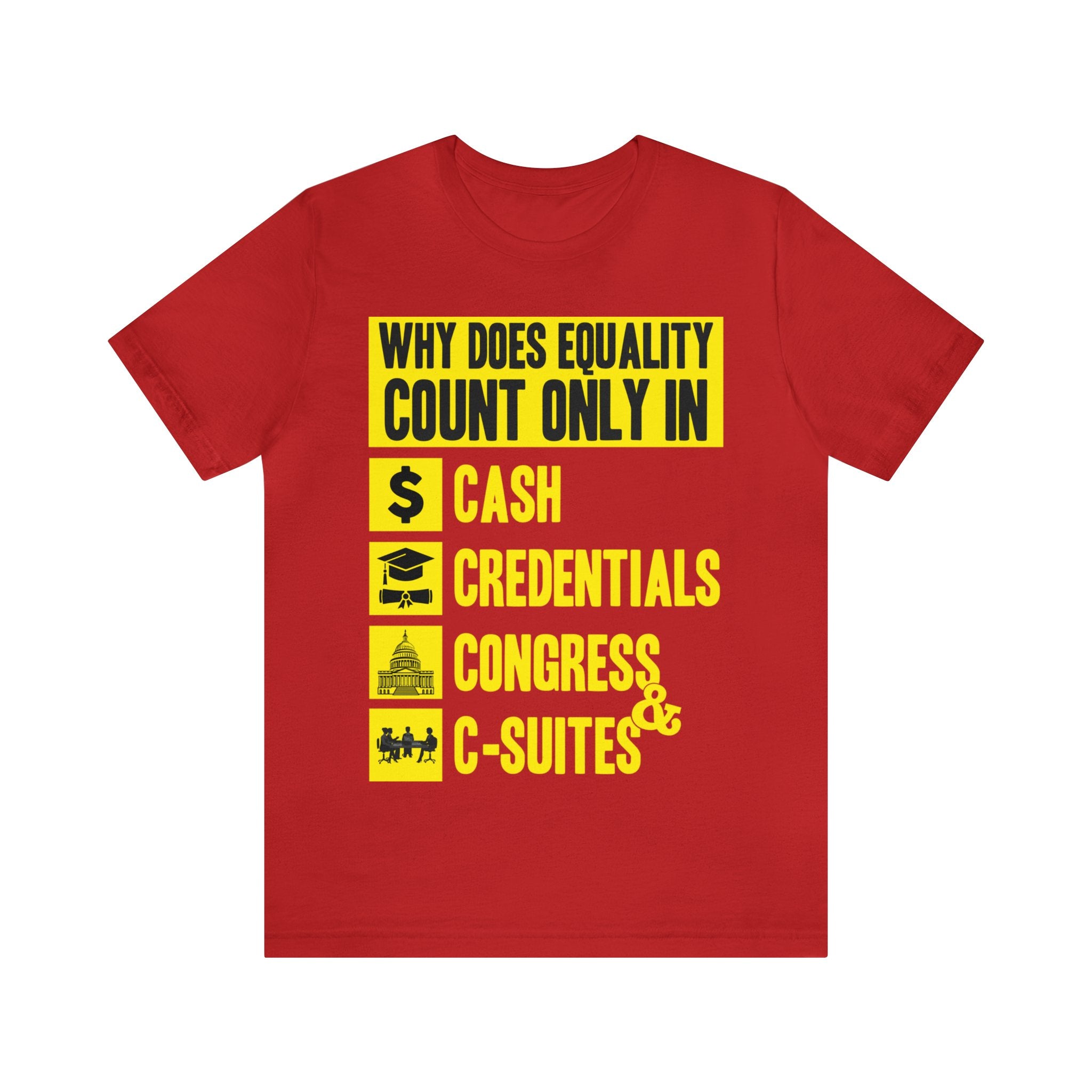 Cash Credentials Congress & C-suites - Yellow