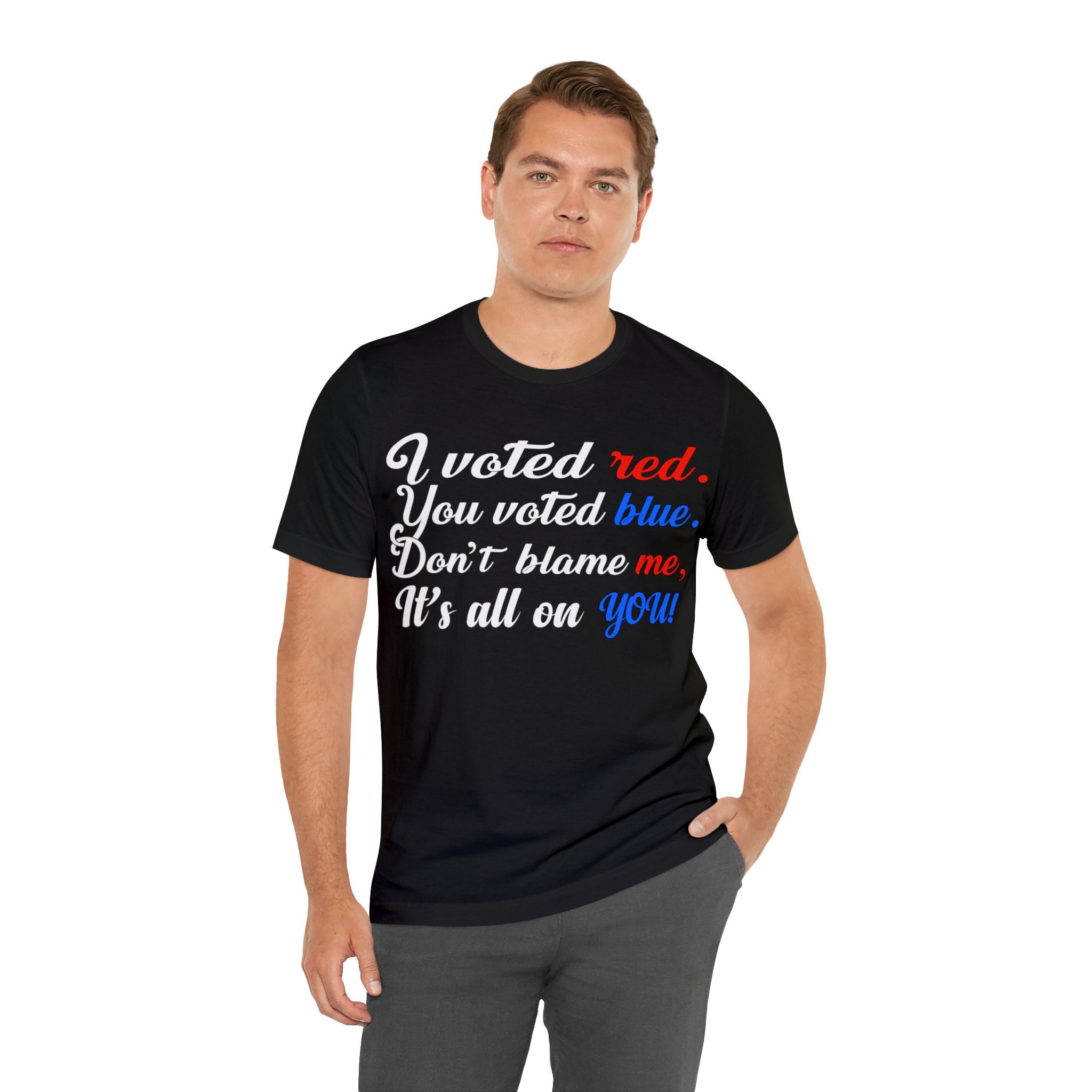 Voted Red & Blue Poem - Republican