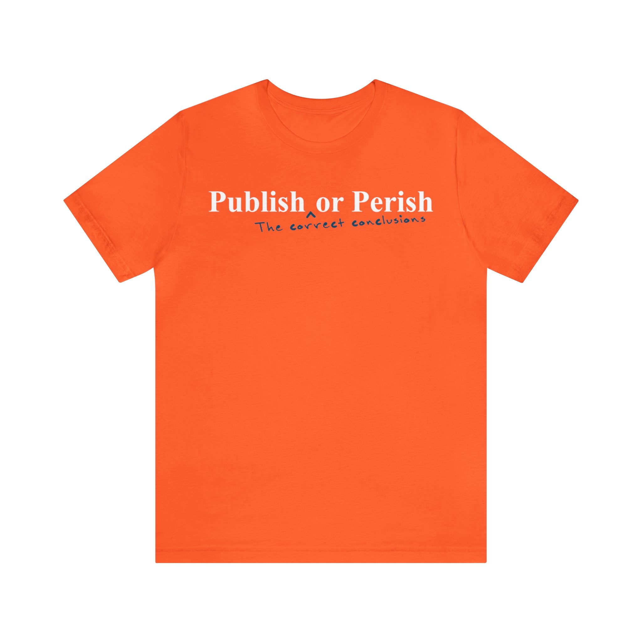 Publish _the correct conclusions_ or Perish