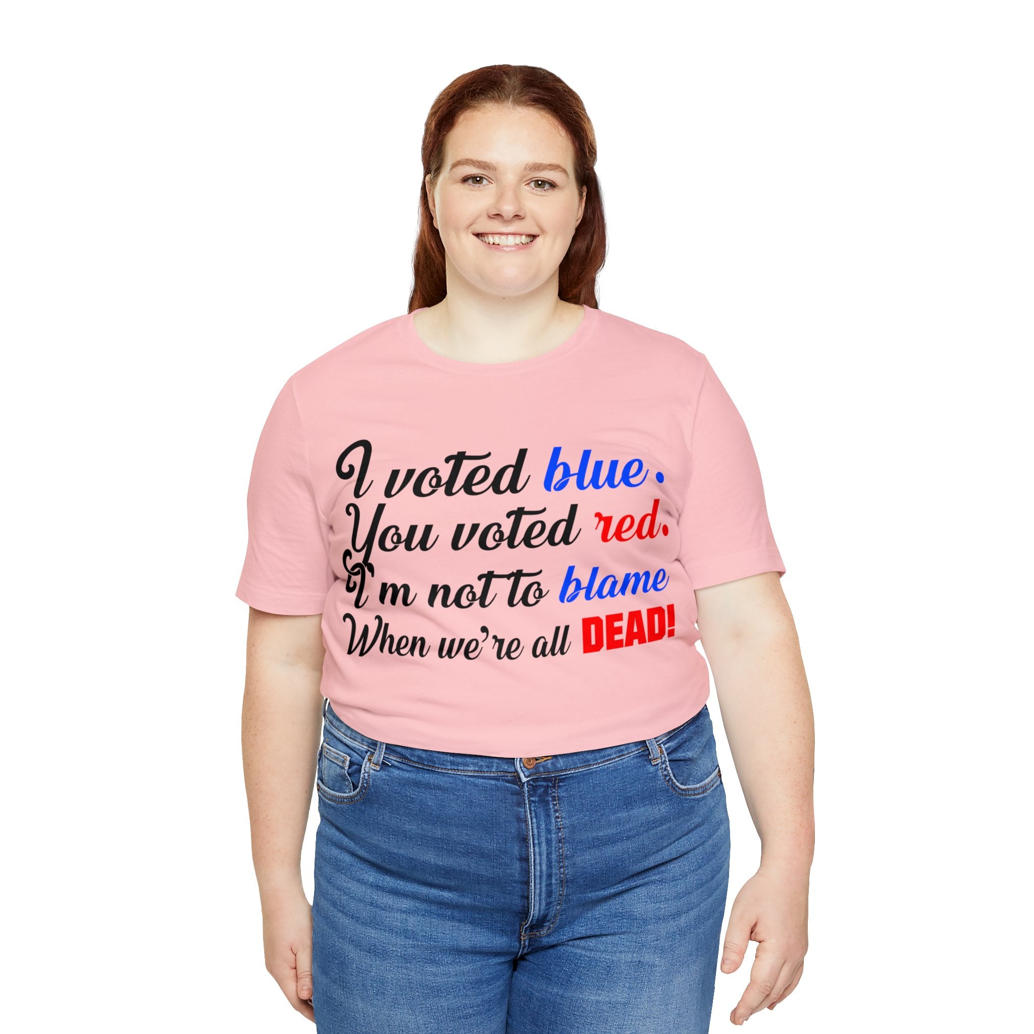 Voted Blue & Red Poem - Democrat