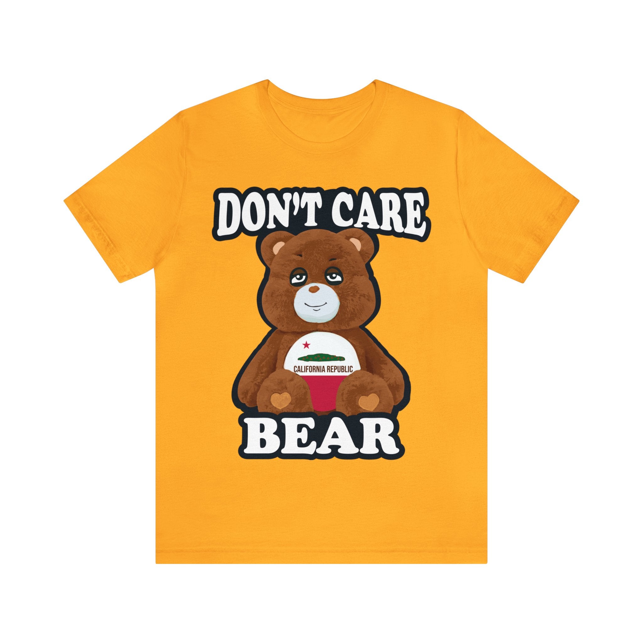 Don't Care Bear (CA) - Black Outline