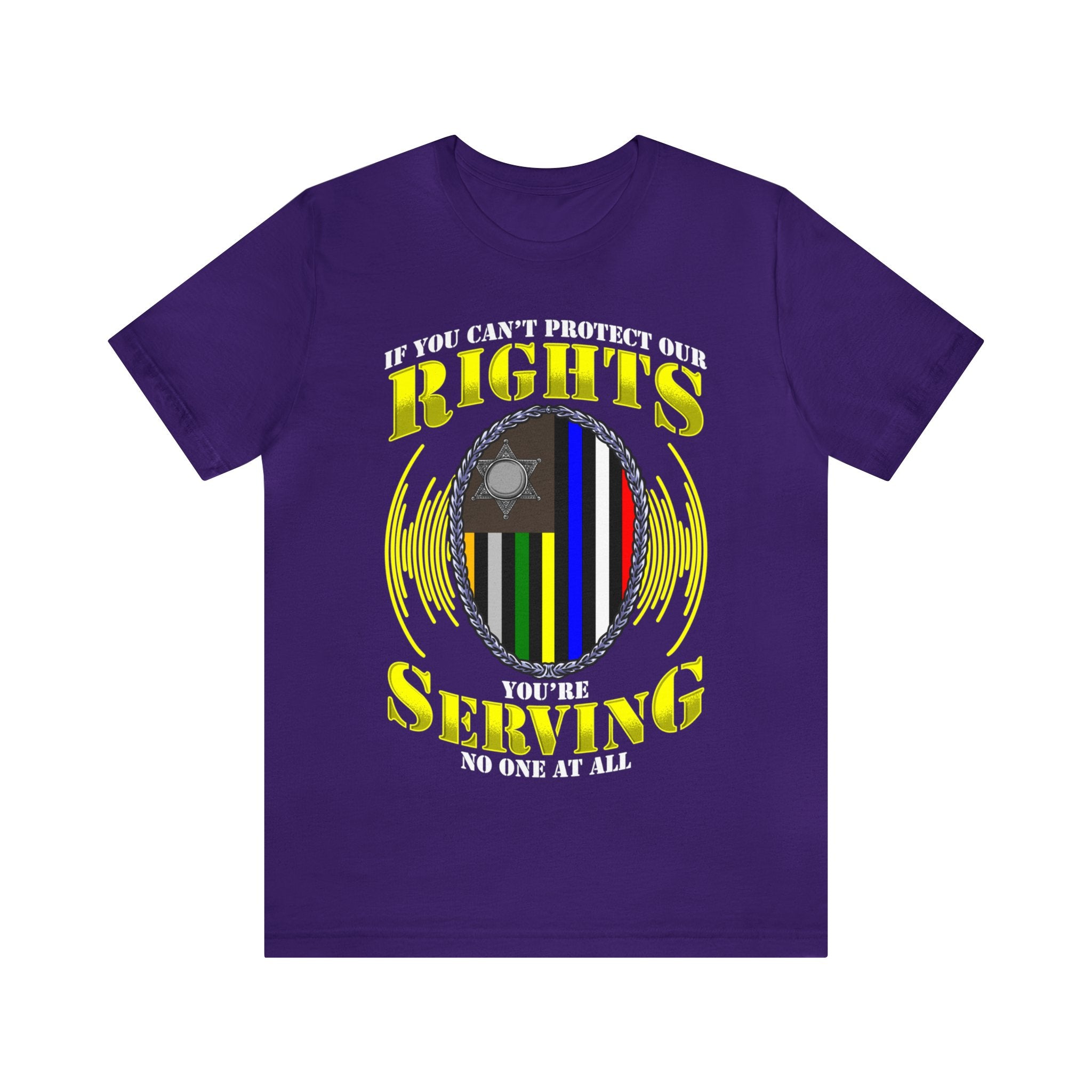Thin Communications Line Tee - Rights/Serving