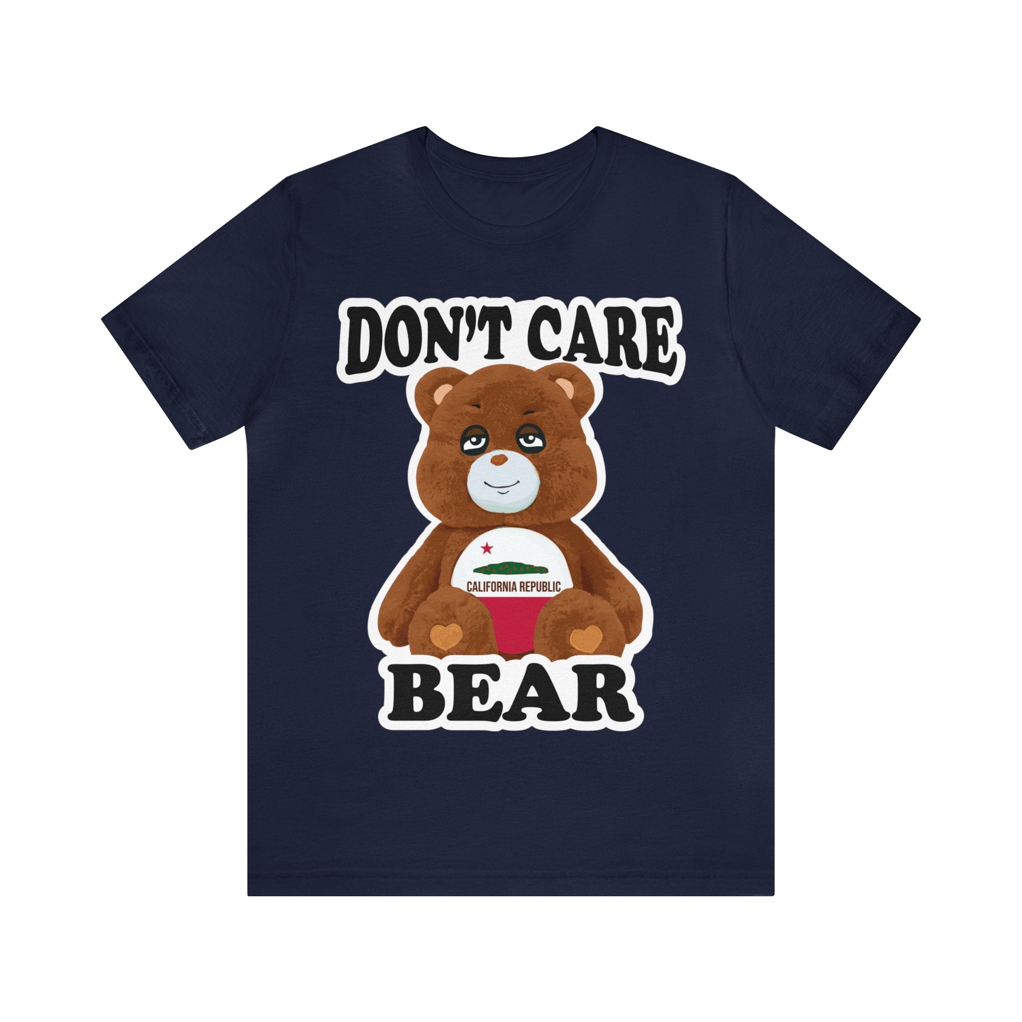Don't Care Bear (CA) - White Outline