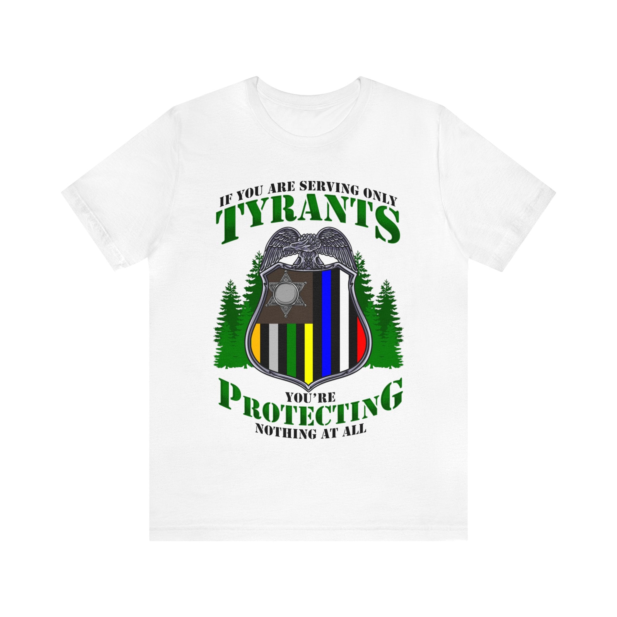 Thin Federal Line Tee - Tyrants/Protecting