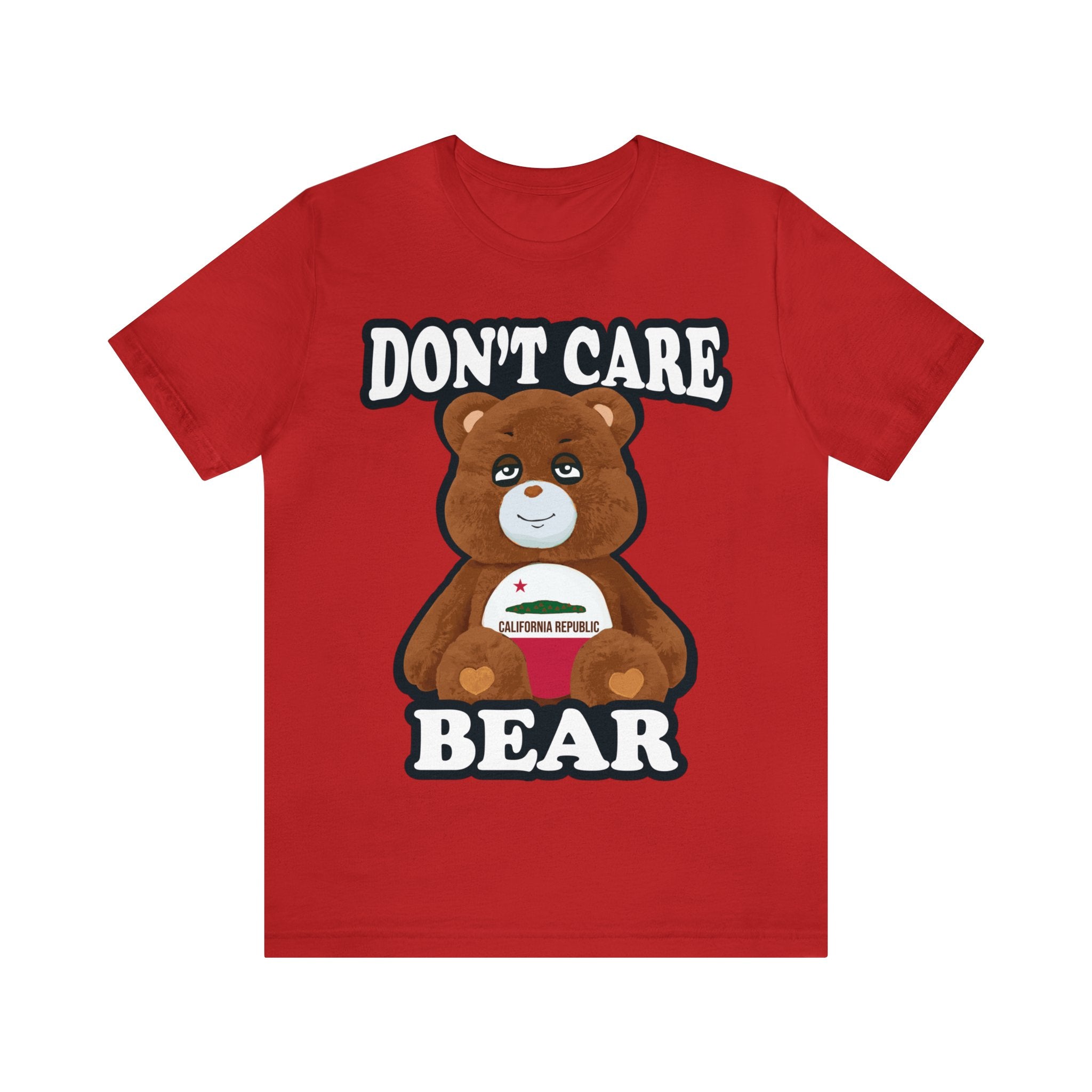 Don't Care Bear (CA) - Black Outline