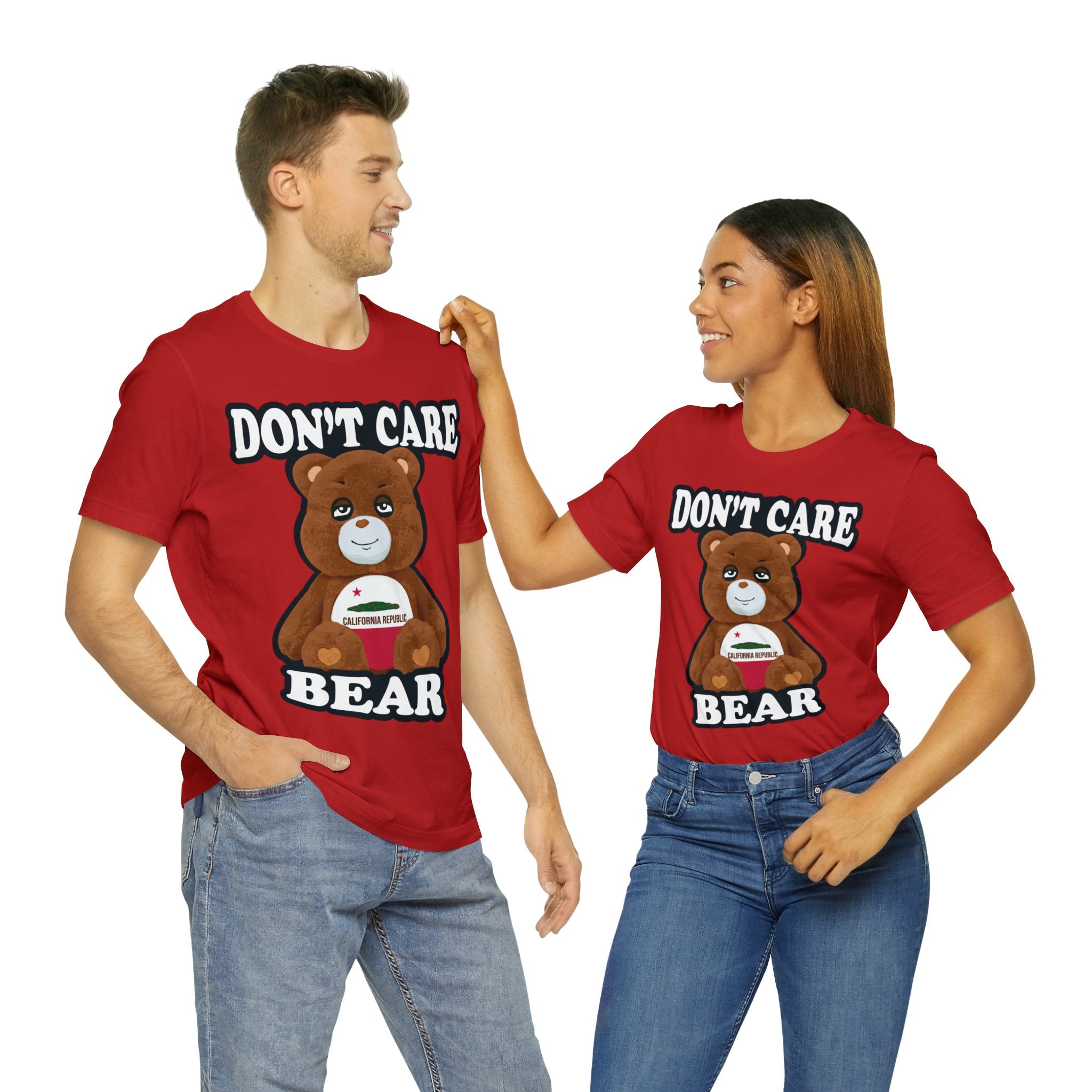 Don't Care Bear (CA) - Black Outline