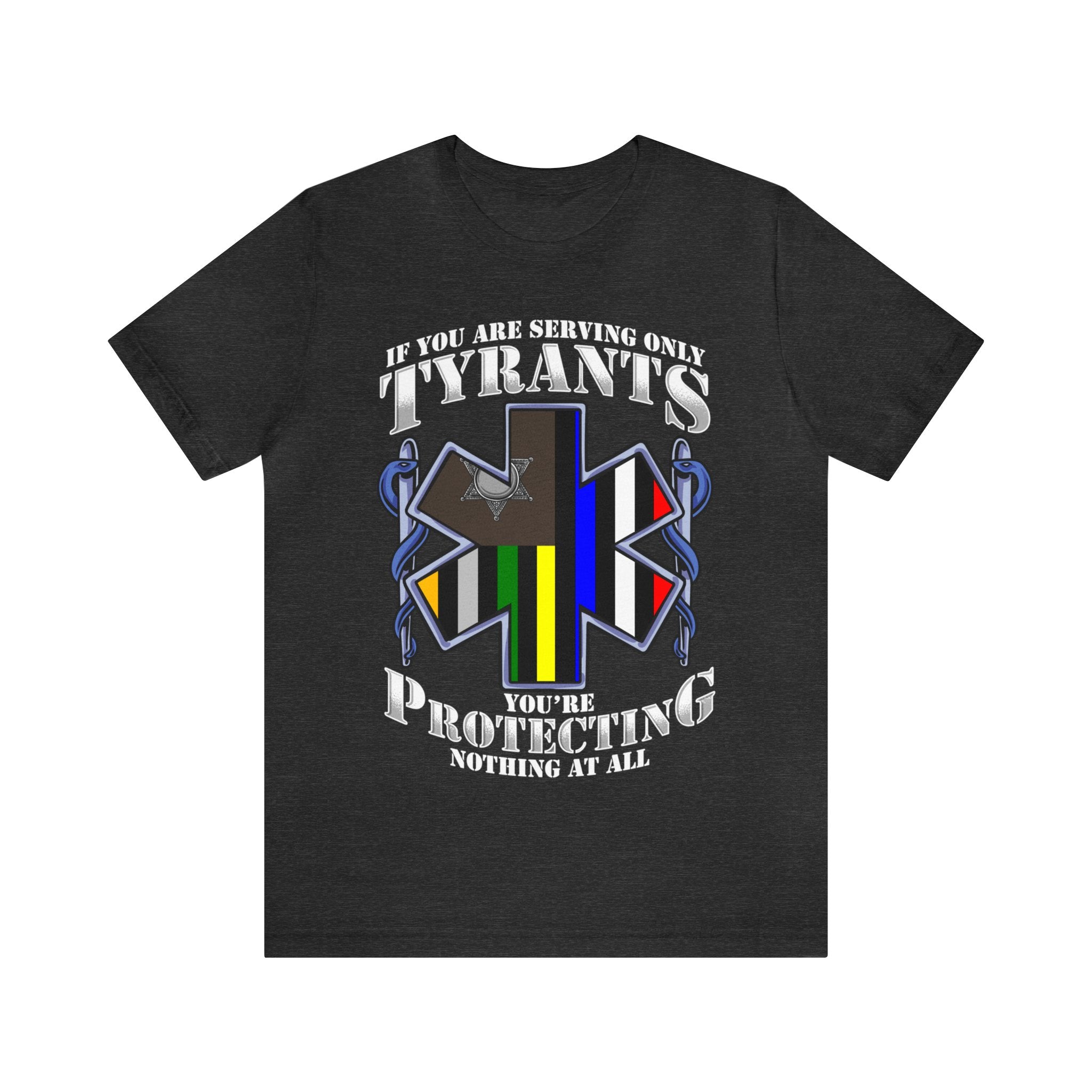 Thin EMS Line Tee - Tyrants/Protecting