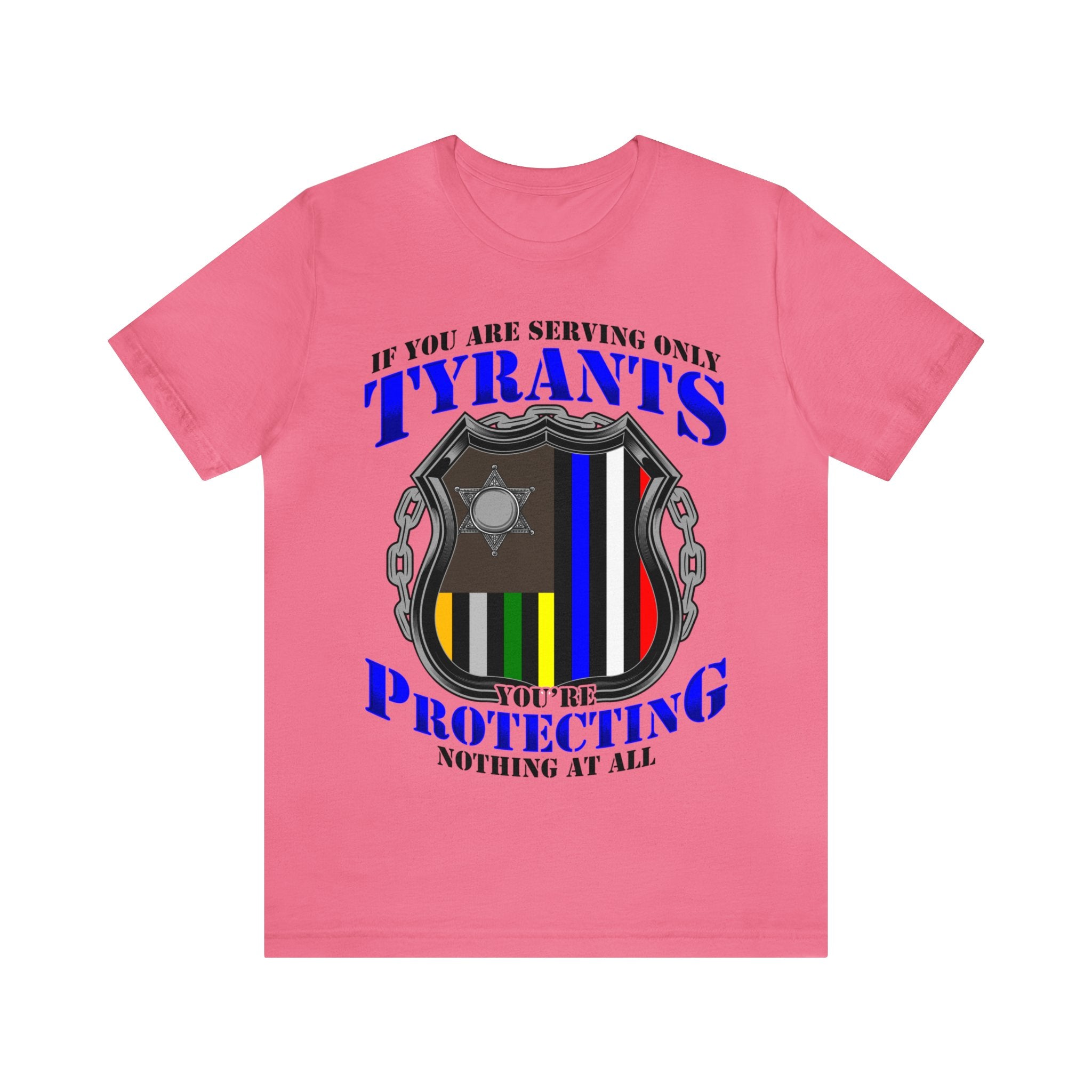 Thin Police Line Tee - Tyrants/Protecting