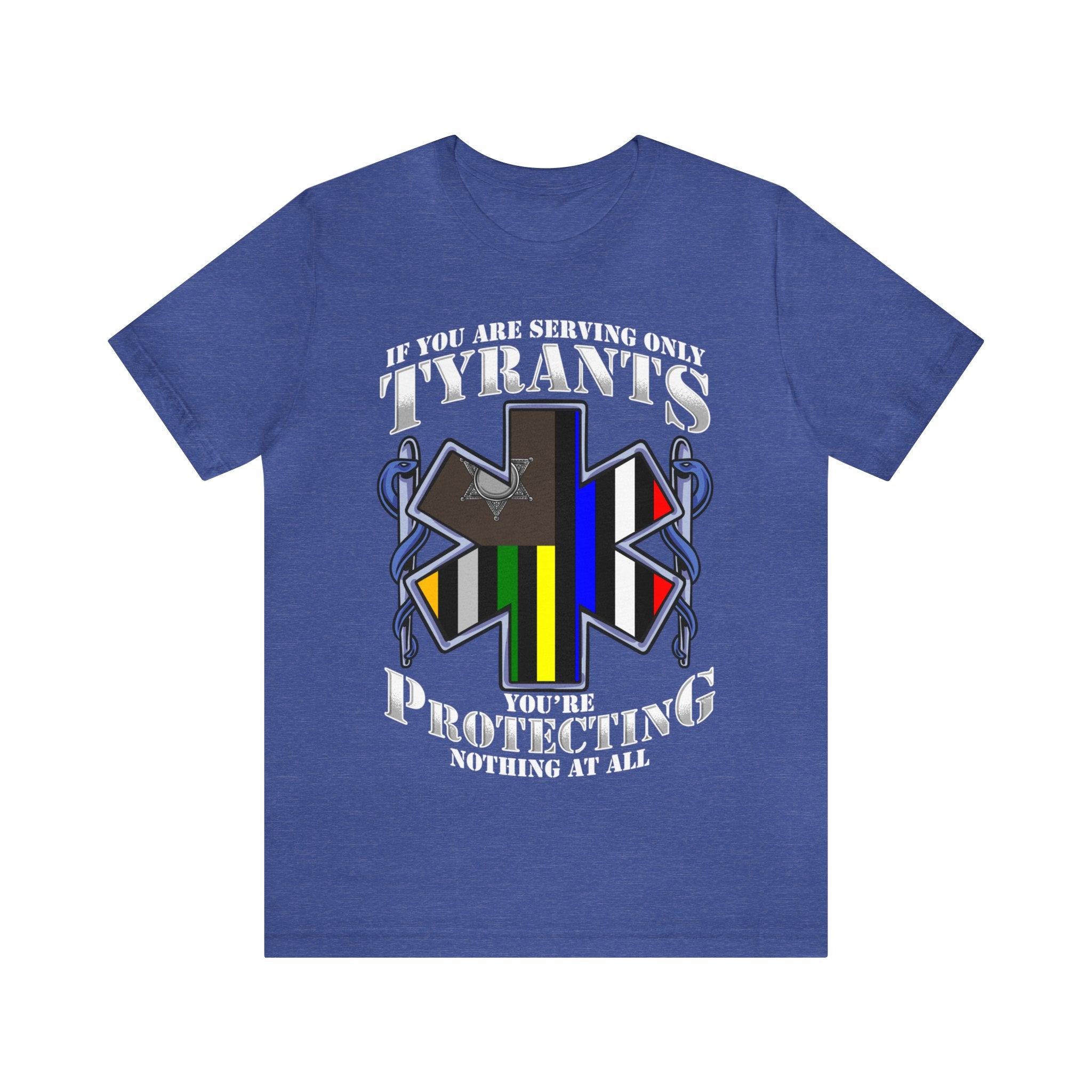 Thin EMS Line Tee - Tyrants/Protecting