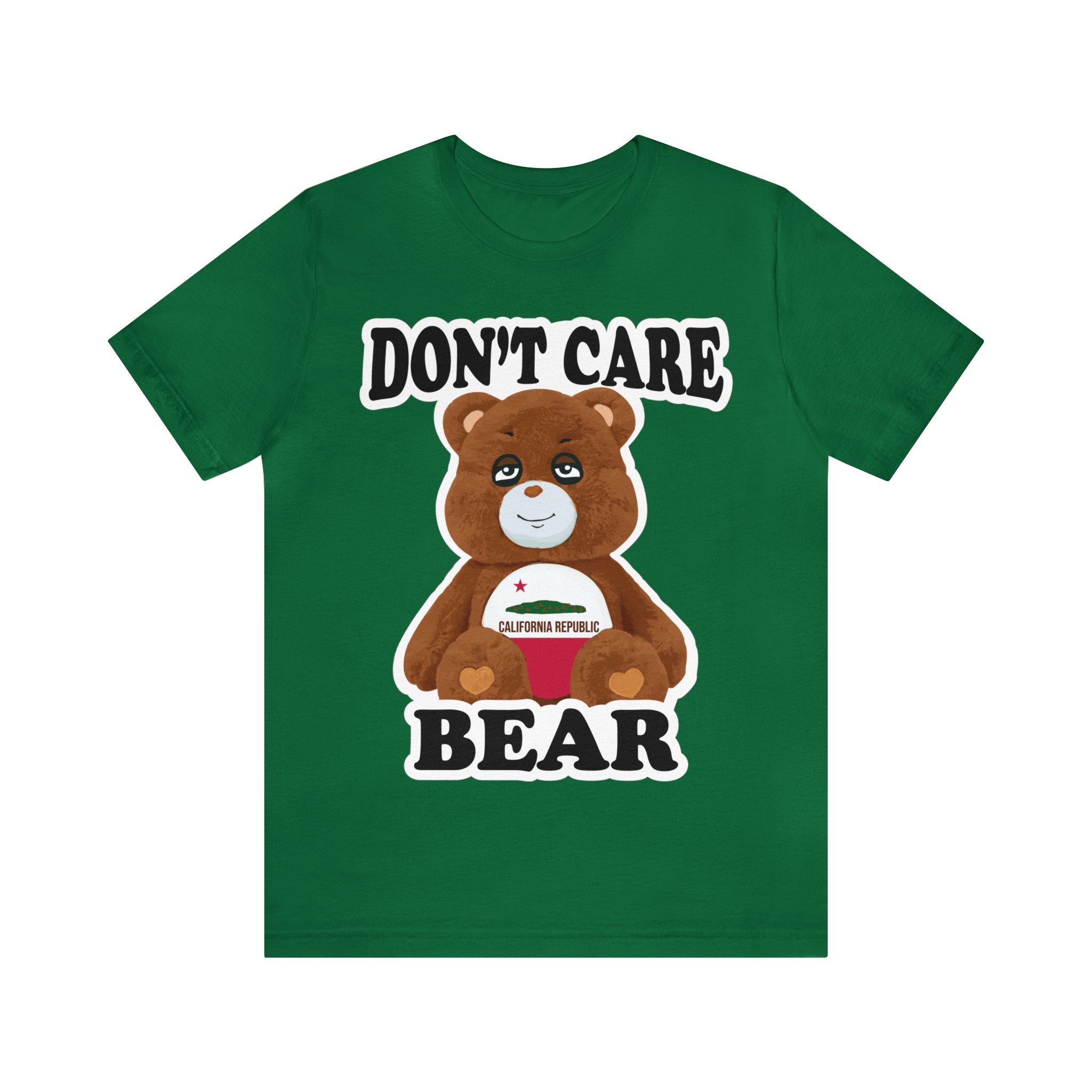 Don't Care Bear (CA) - White Outline