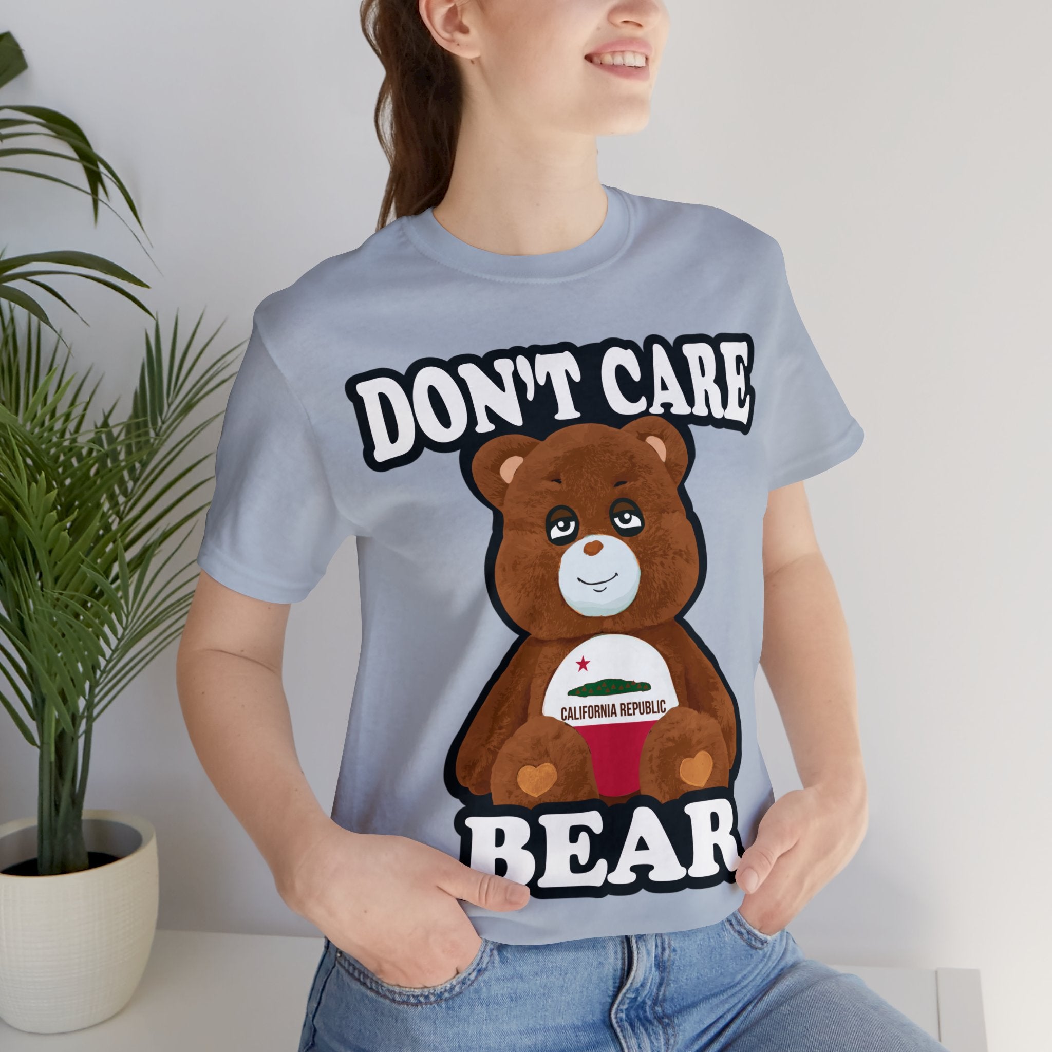 Don't Care Bear (CA) - Black Outline