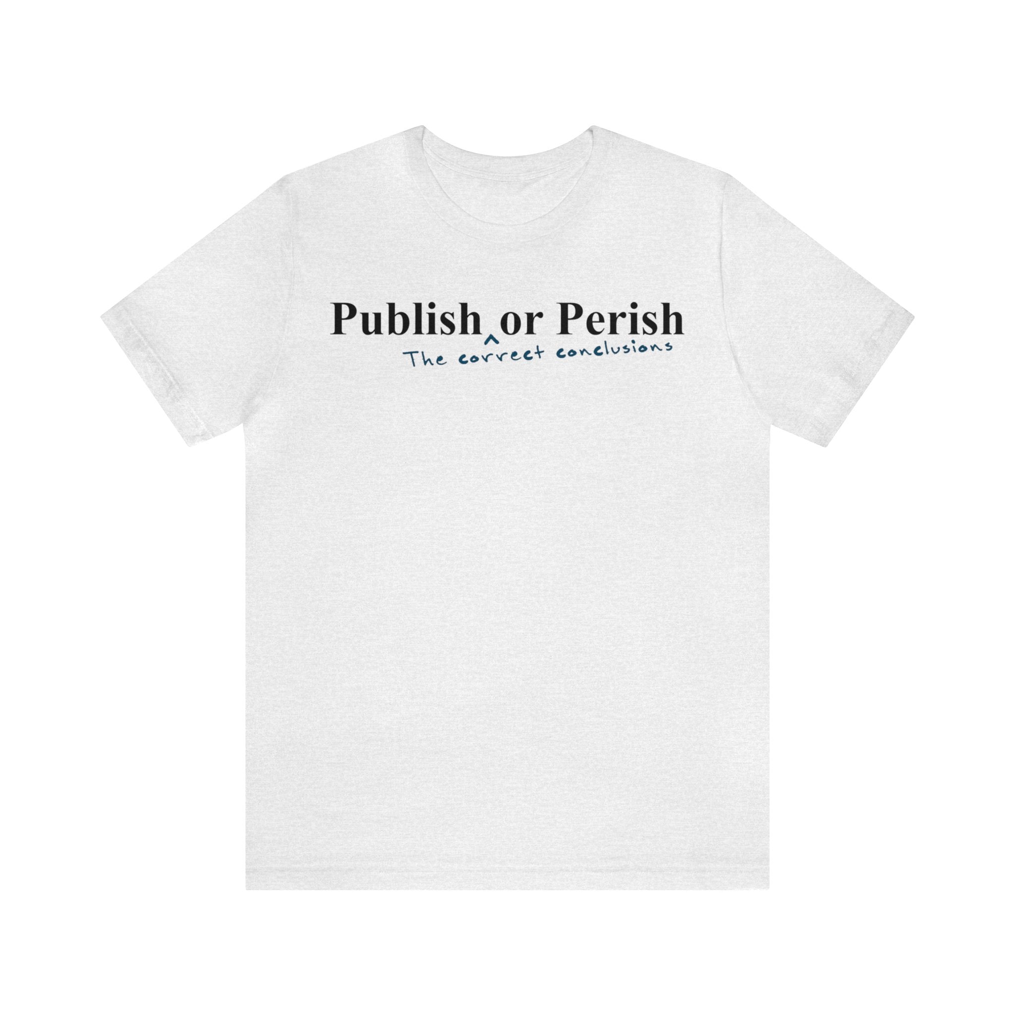Publish _the correct conclusions_ or Perish