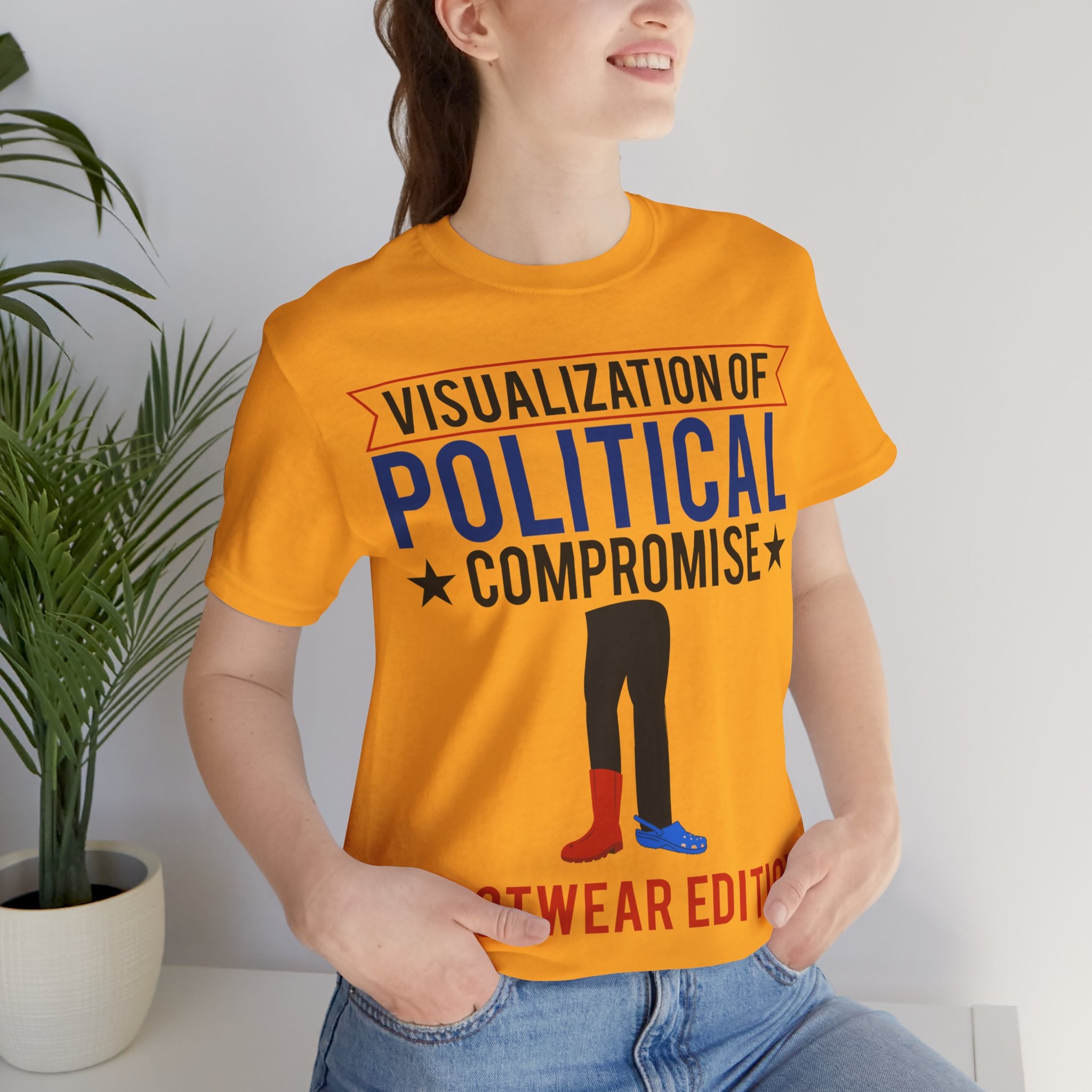 Visualization of Political Compromise - Footwear Edition