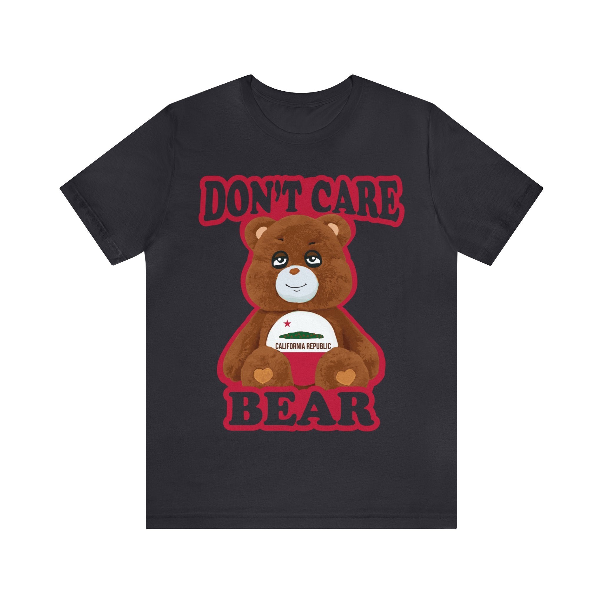 Don't Care Bear (CA) - Red Outline