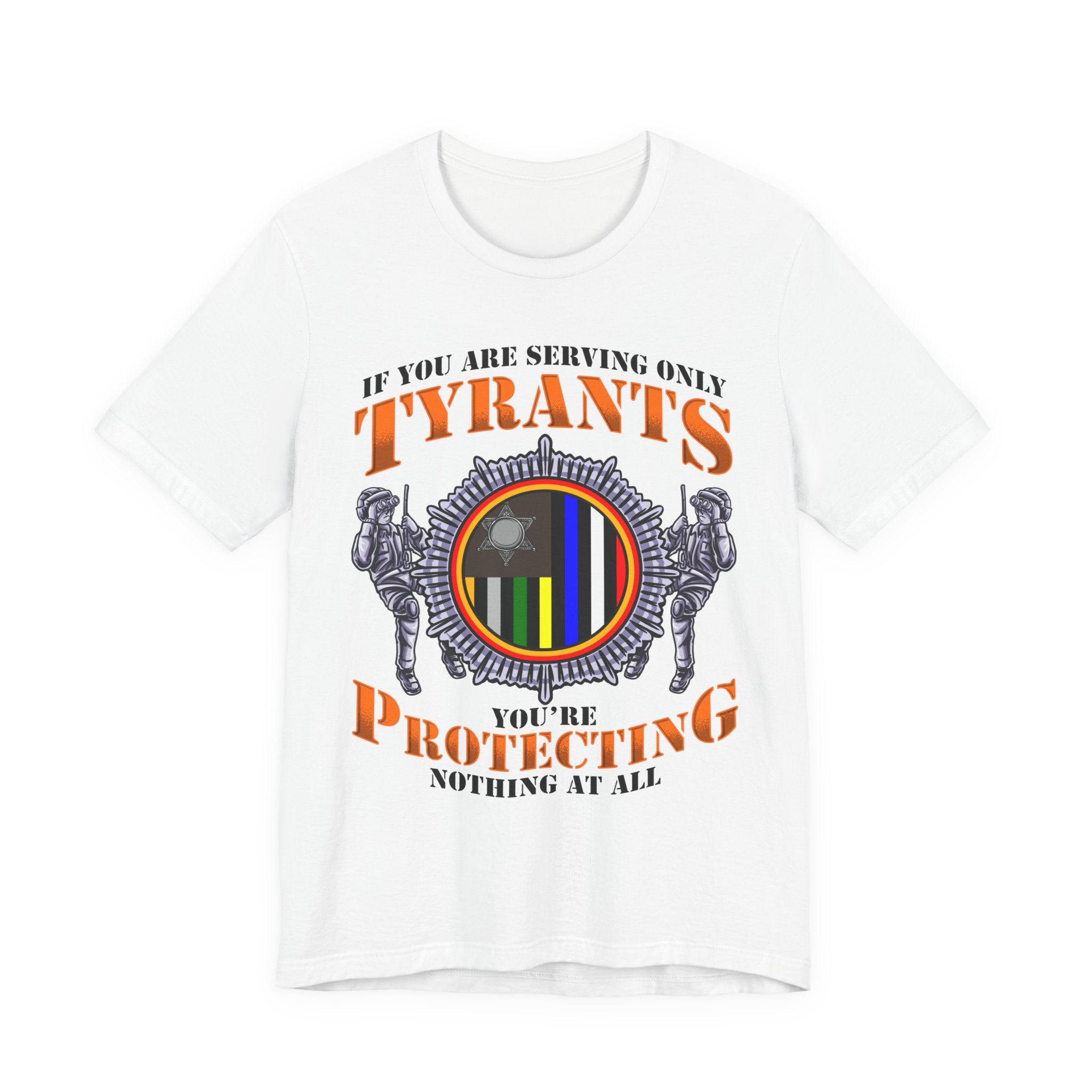 Thin Search & Rescue Line Tee - Tyrants/Protecting