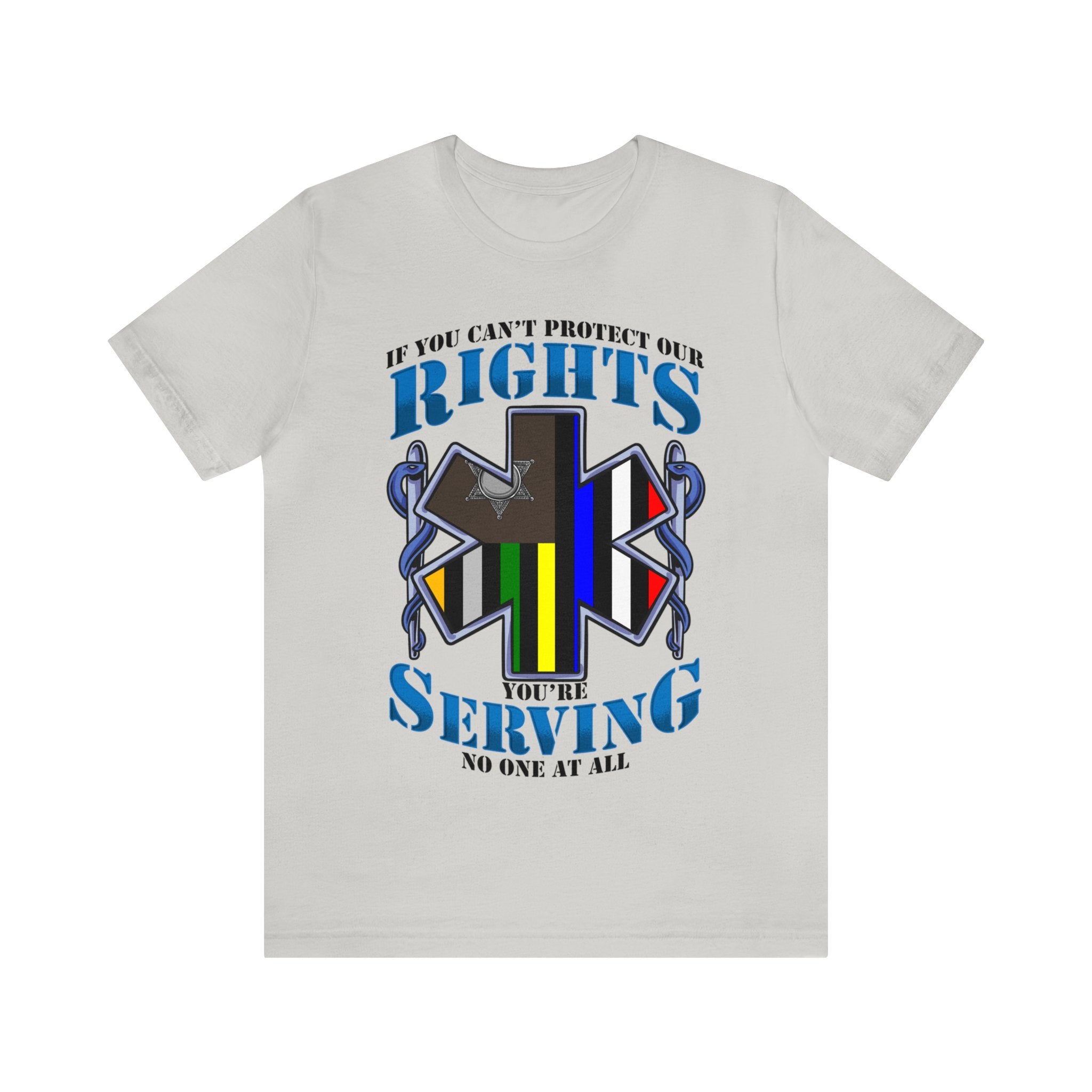 Thin EMS Line Tee - Rights/Serving