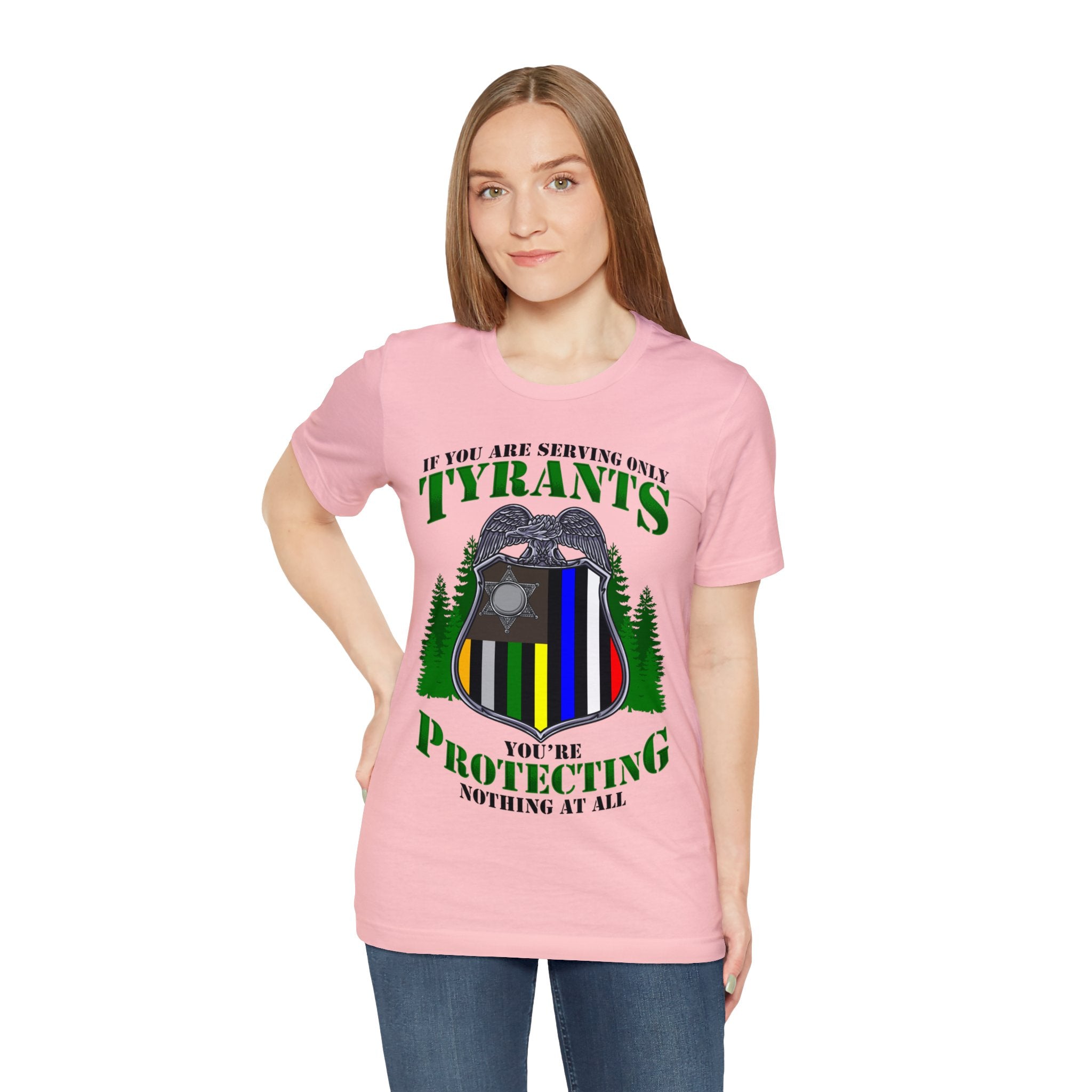 Thin Federal Line Tee - Tyrants/Protecting