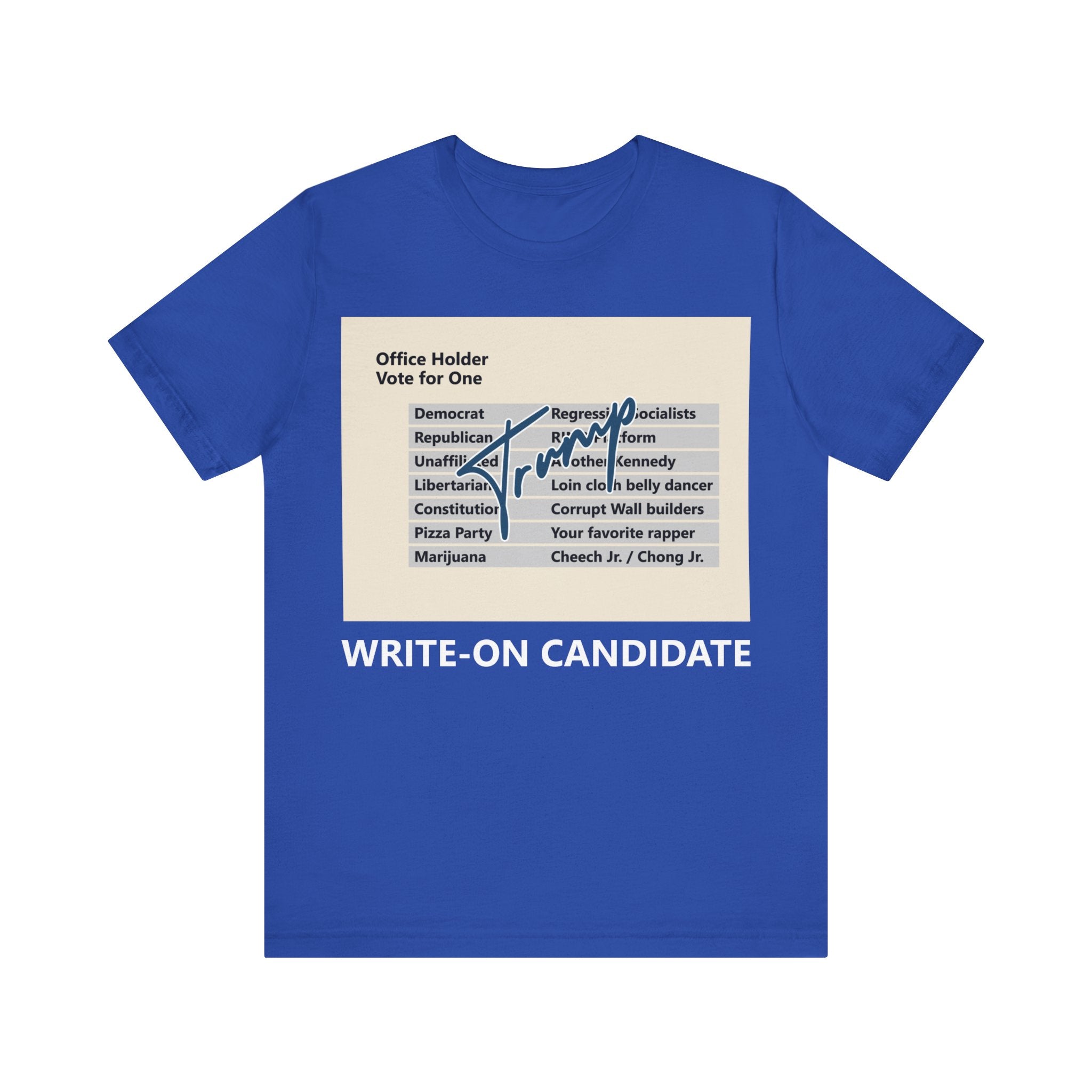 Write-on Candidate - Trump