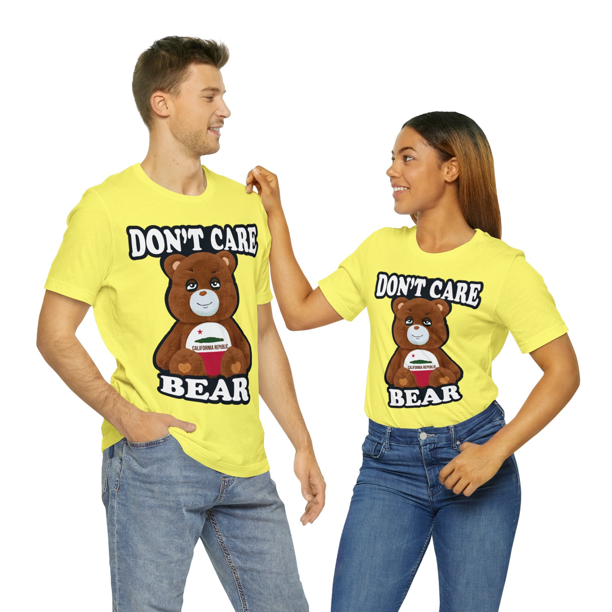Don't Care Bear (CA) - Black Outline