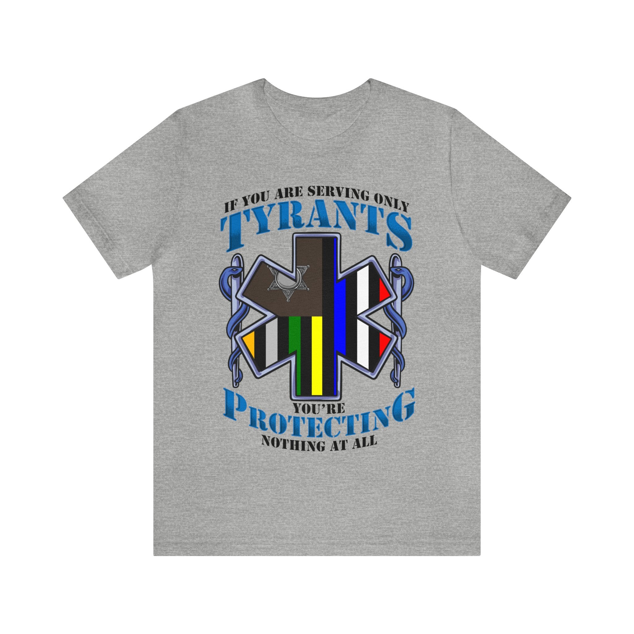 Thin EMS Line Tee - Tyrants/Protecting