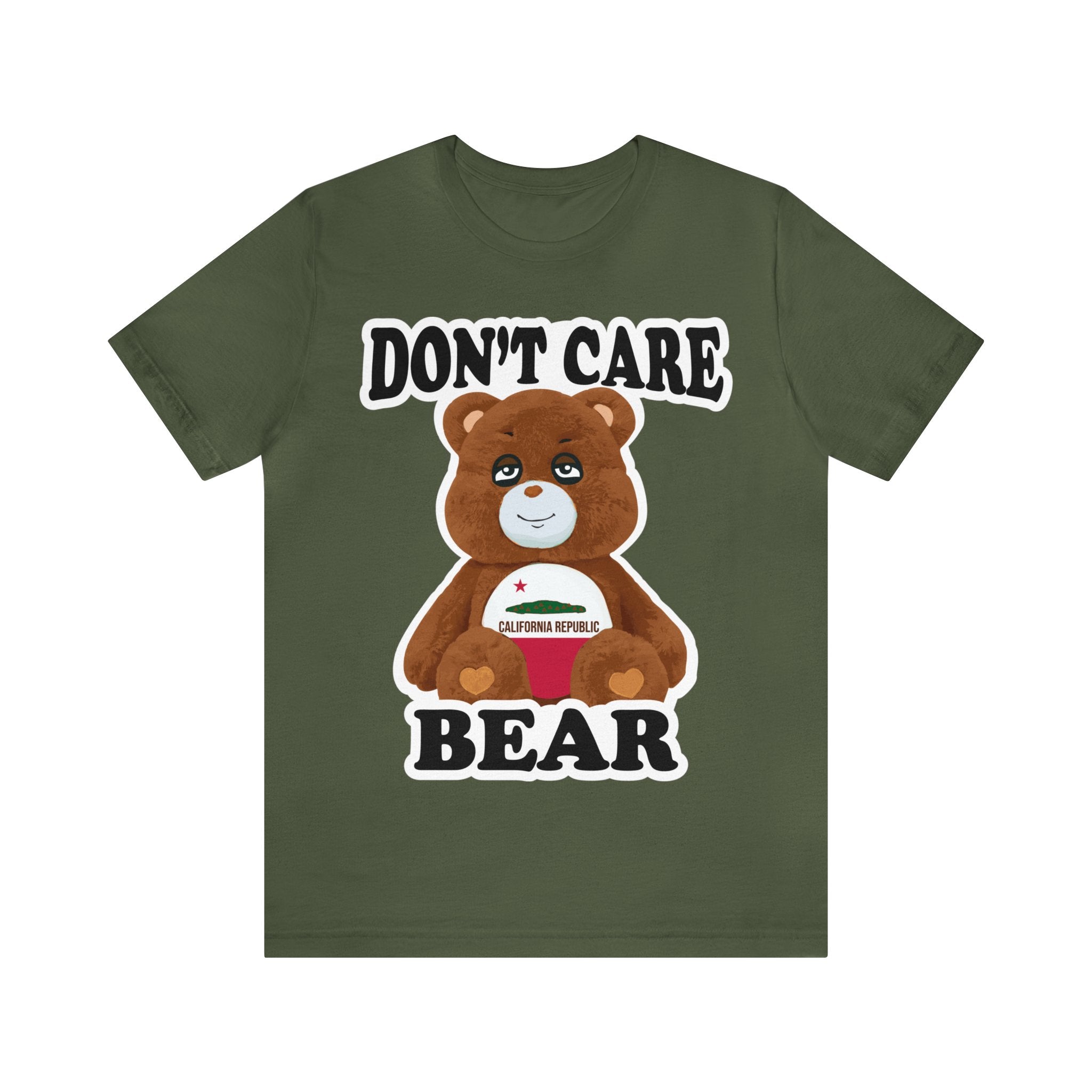 Don't Care Bear (CA) - White Outline