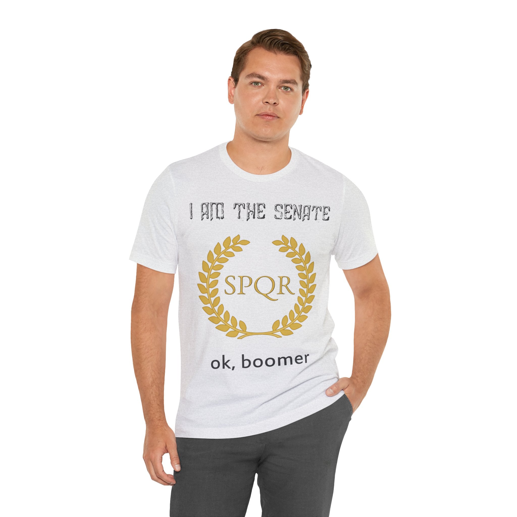 Boomer Roman Senate tee
