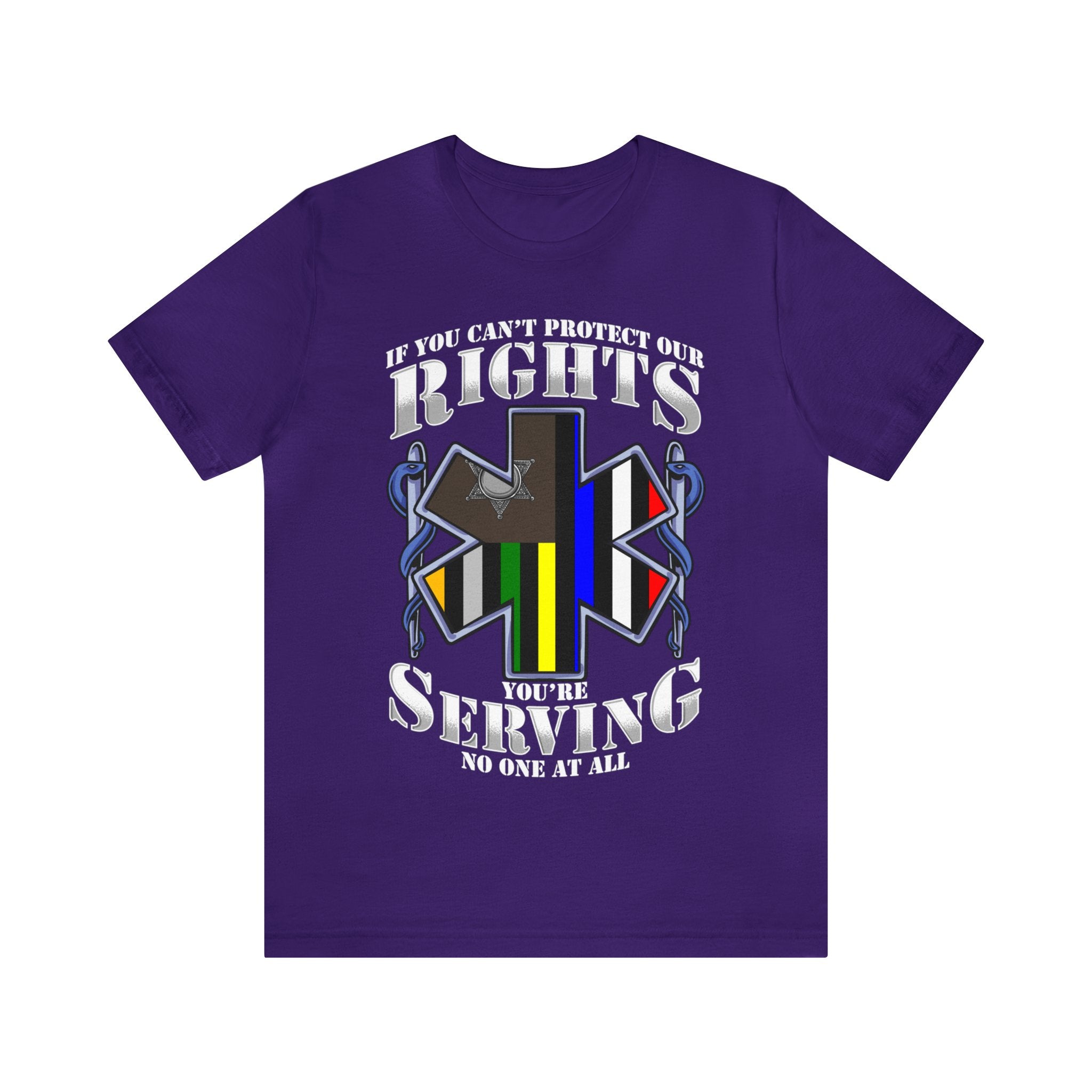 Thin EMS Line Tee - Rights/Serving