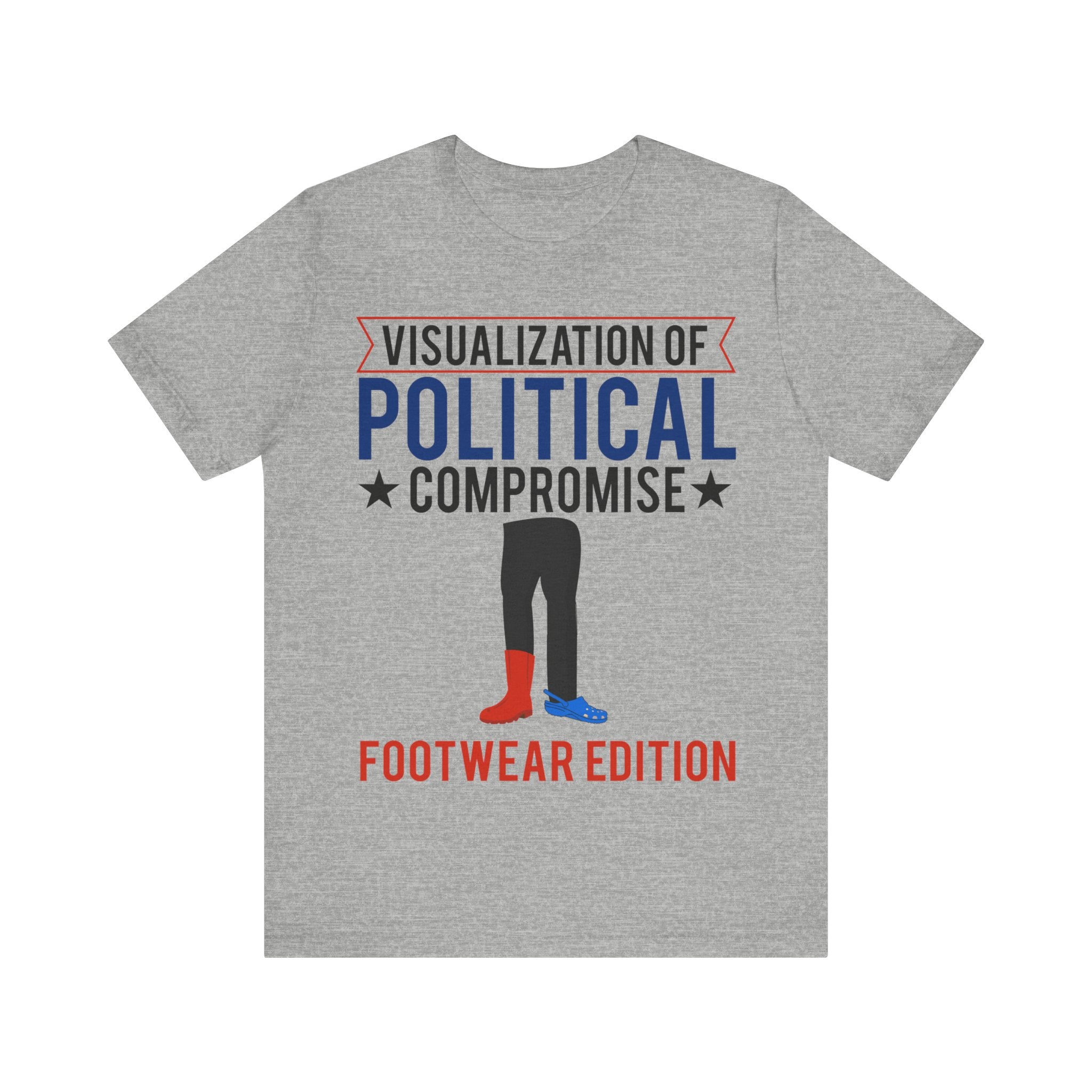 Visualization of Political Compromise - Footwear Edition