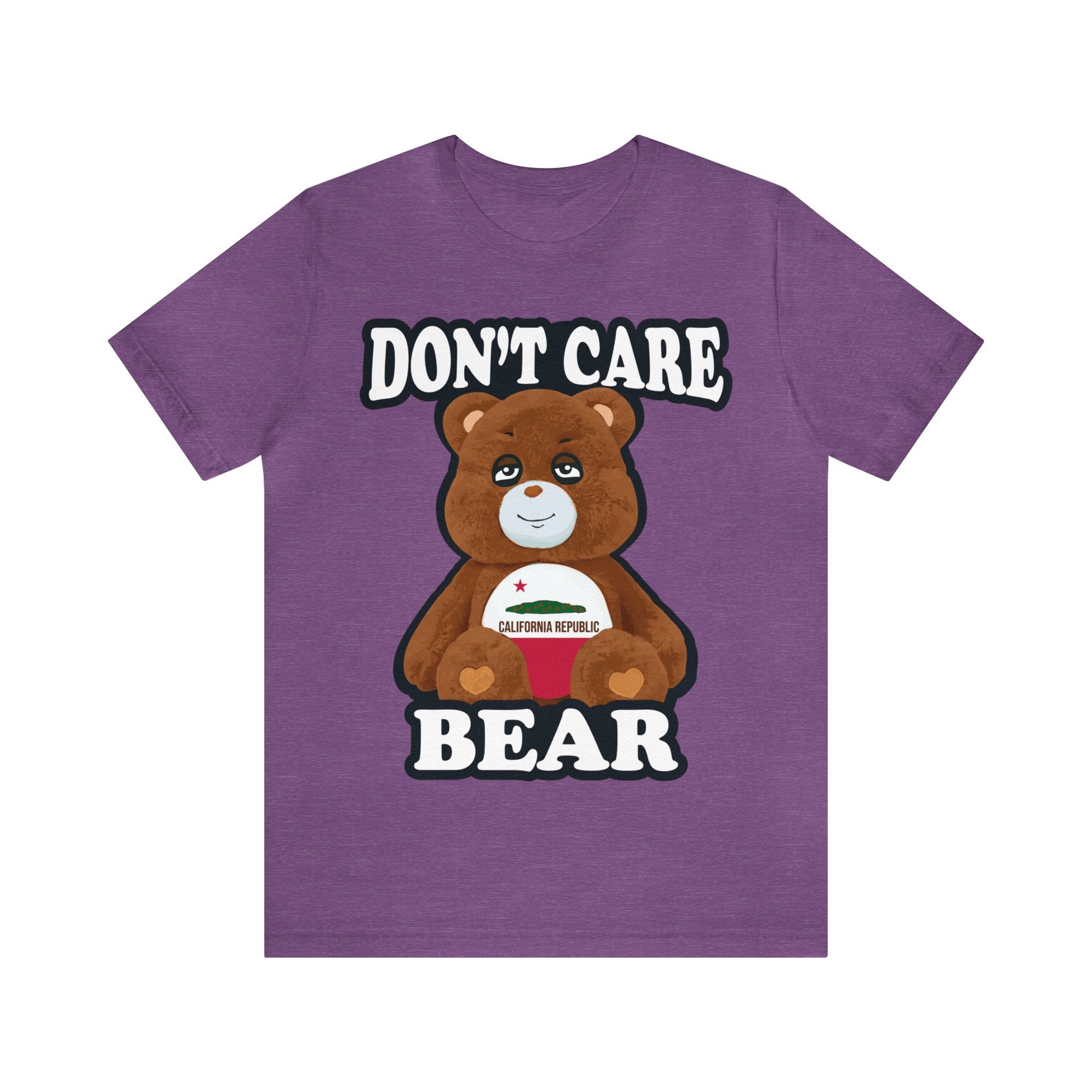 Don't Care Bear (CA) - Black Outline