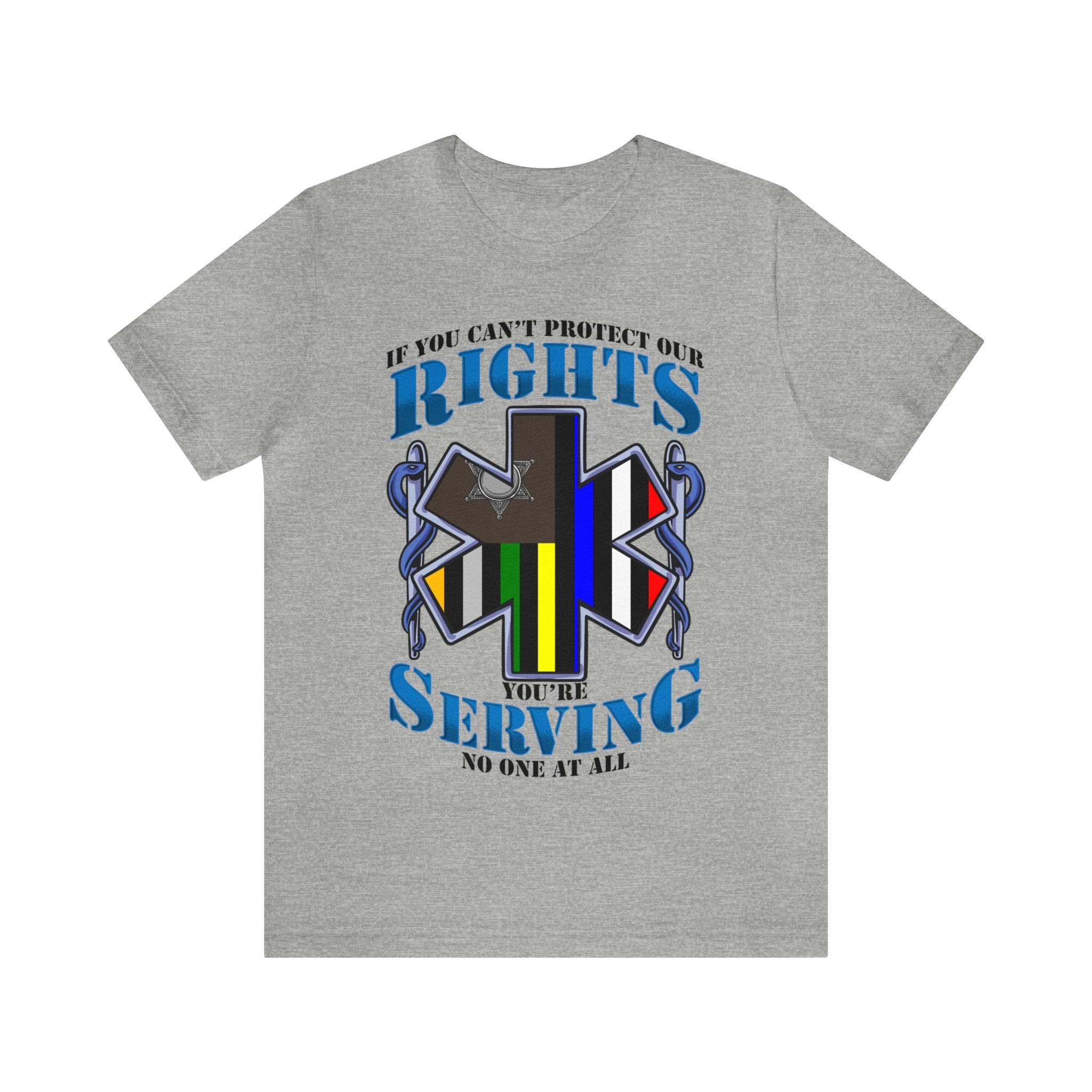 Thin EMS Line Tee - Rights/Serving