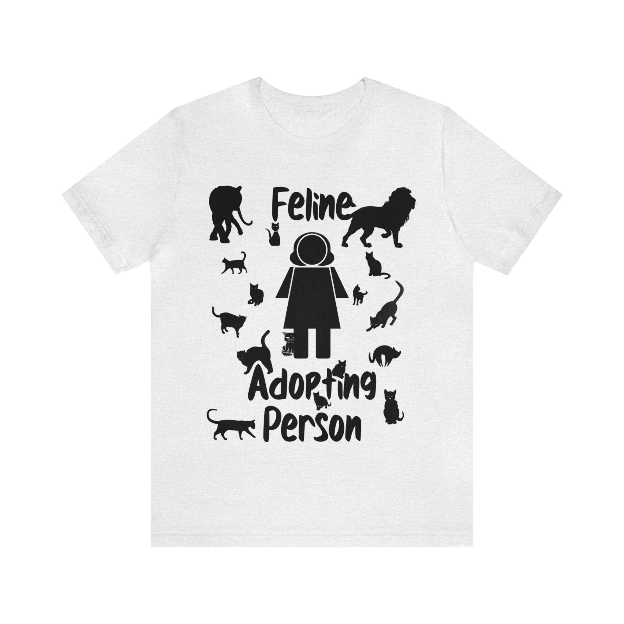 Feline Adopting Person