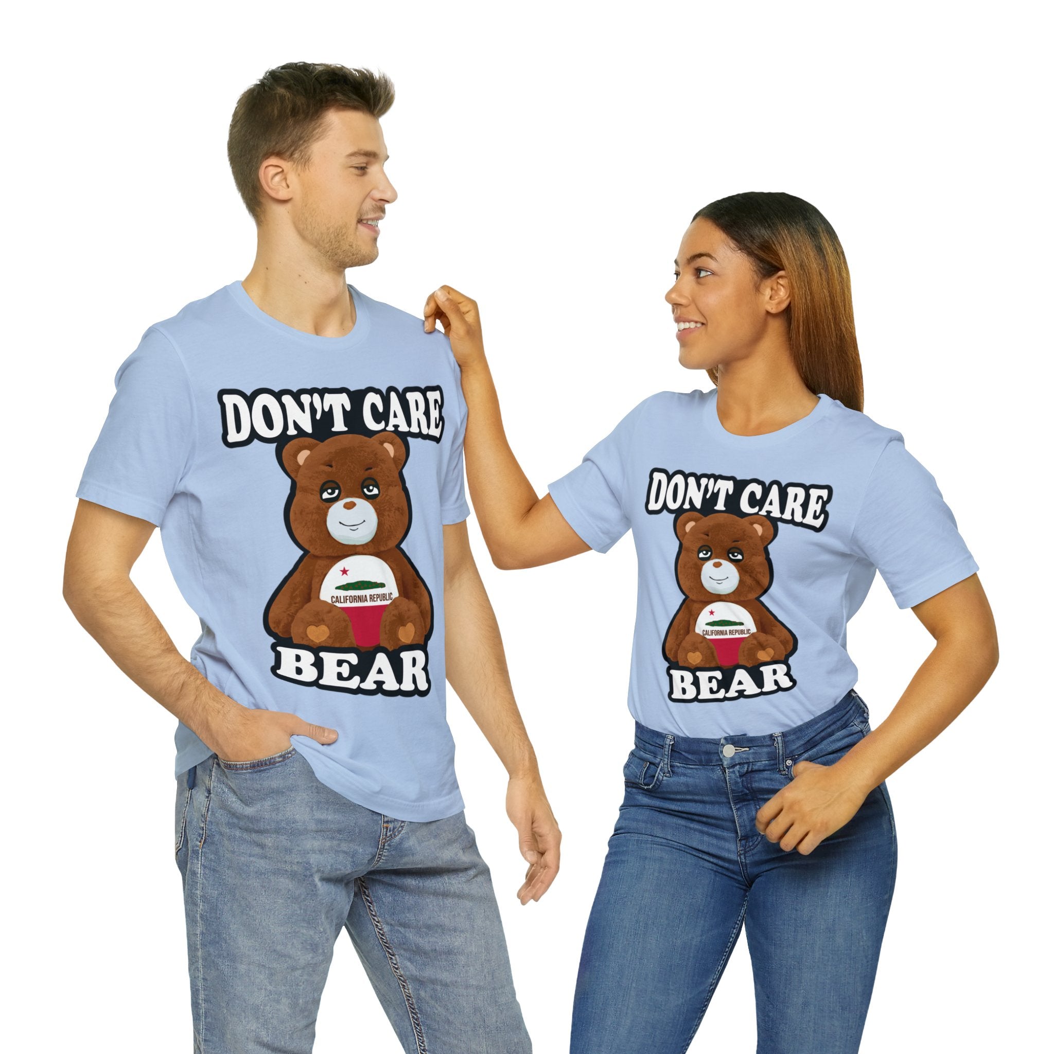 Don't Care Bear (CA) - Black Outline