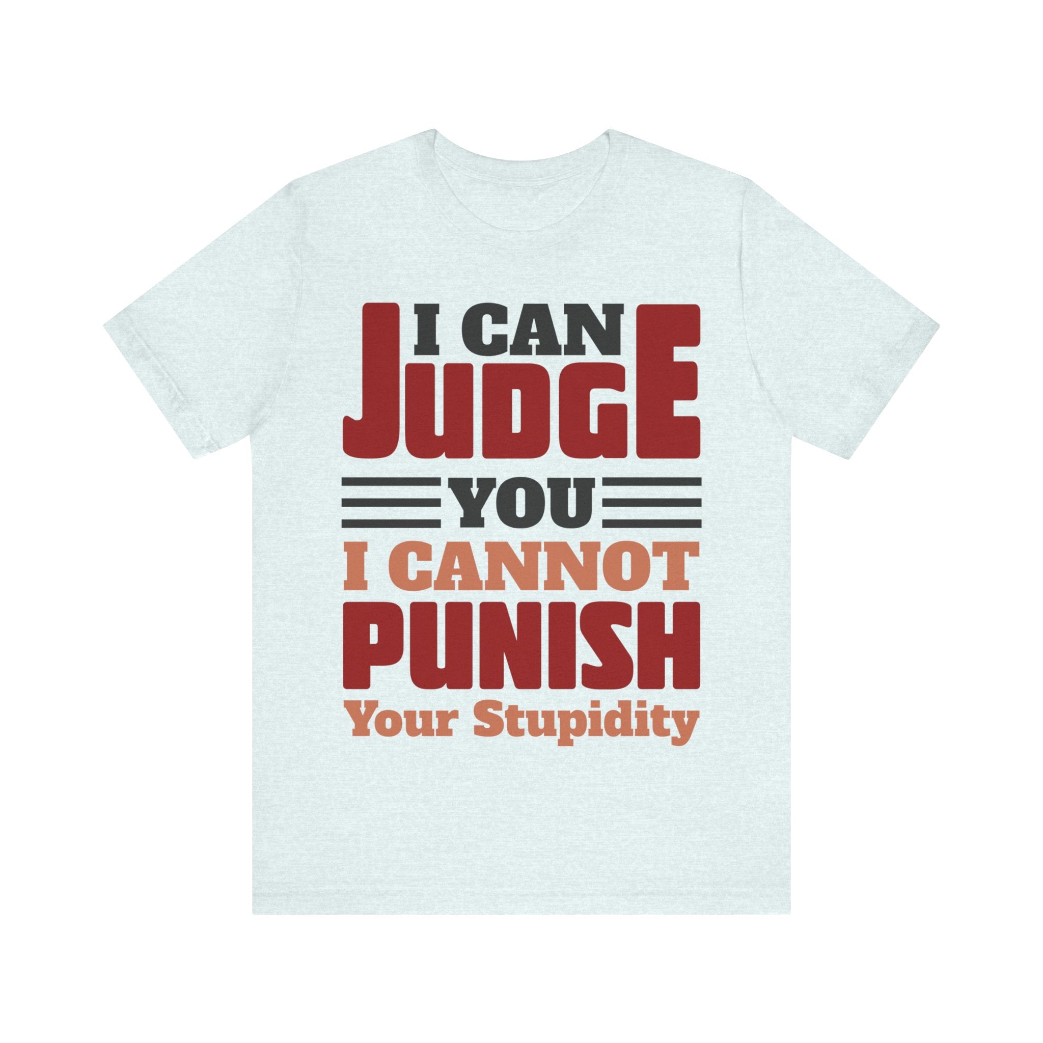 Judge You not Punish Stupidity