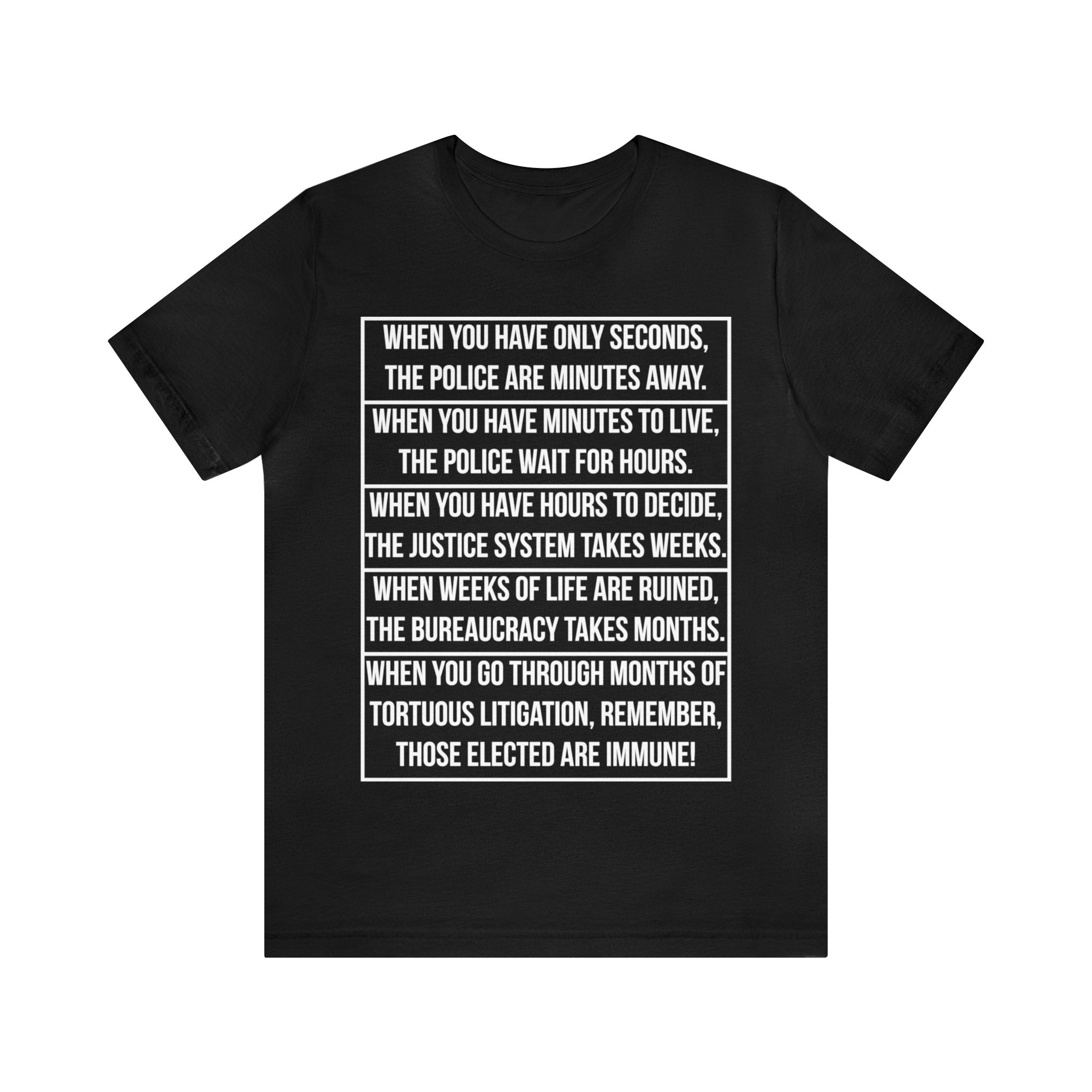 Remember, Those Elected Are Immune