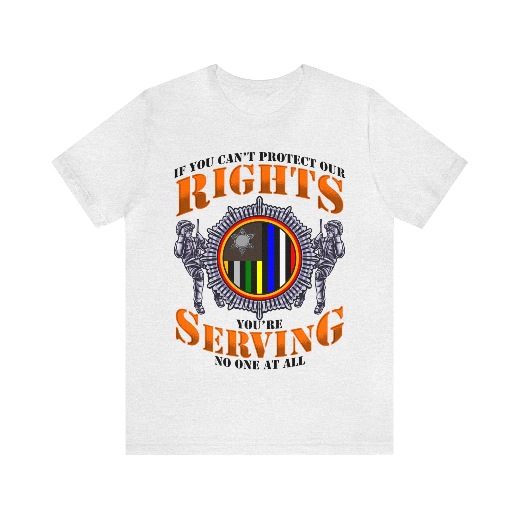 Thin Search & Rescue Line Tee - Rights/Serving