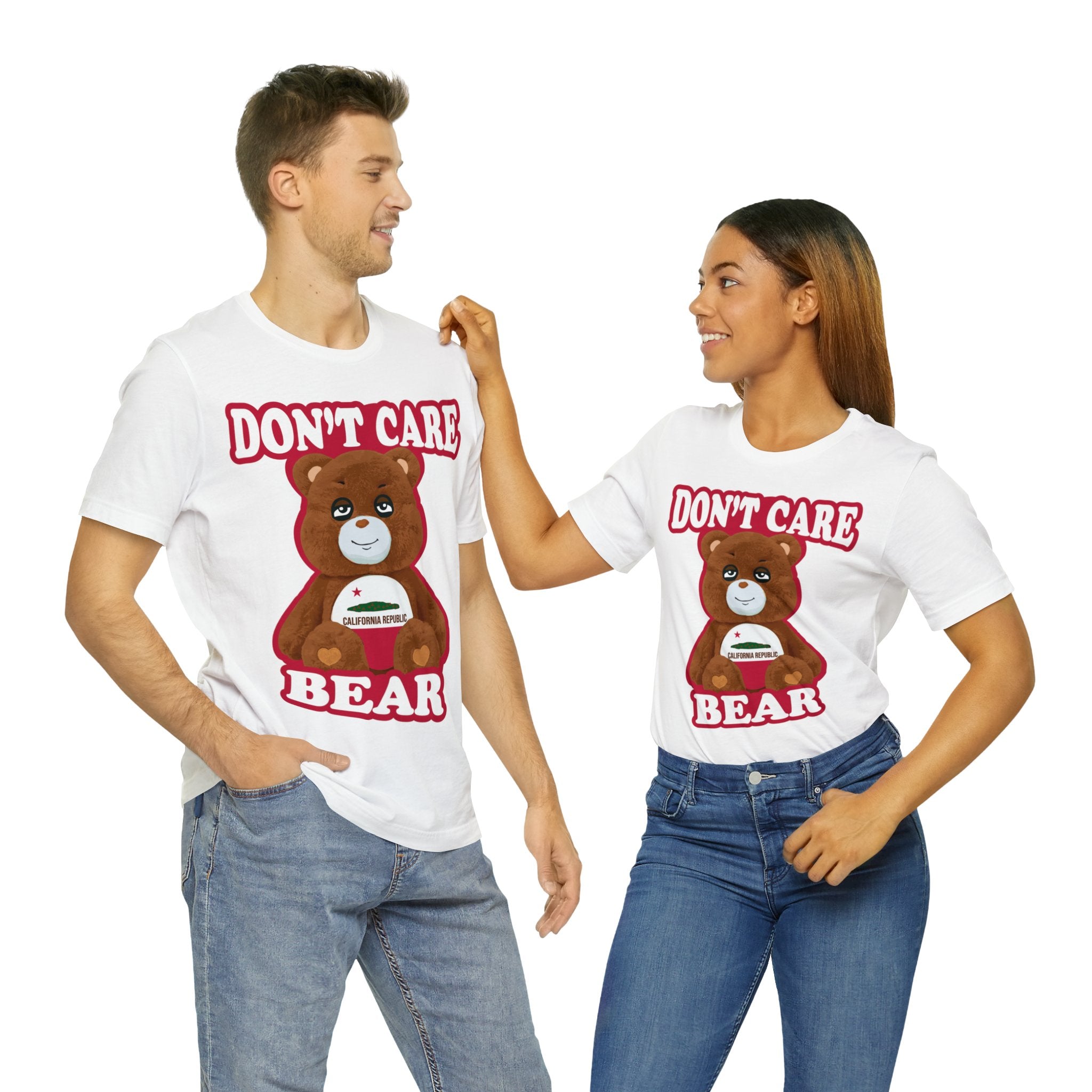 Don't Care Bear (CA) - Red Outline