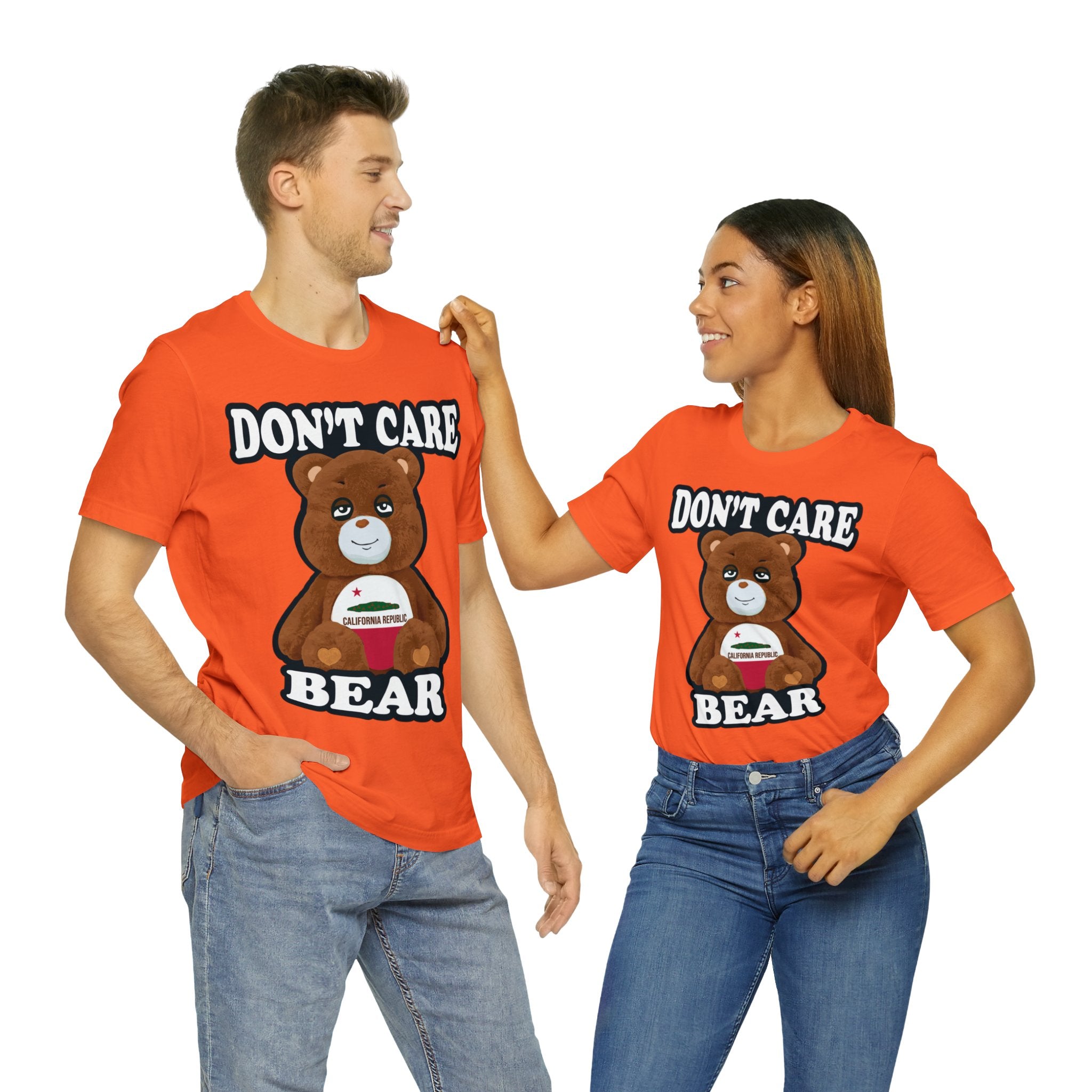 Don't Care Bear (CA) - Black Outline
