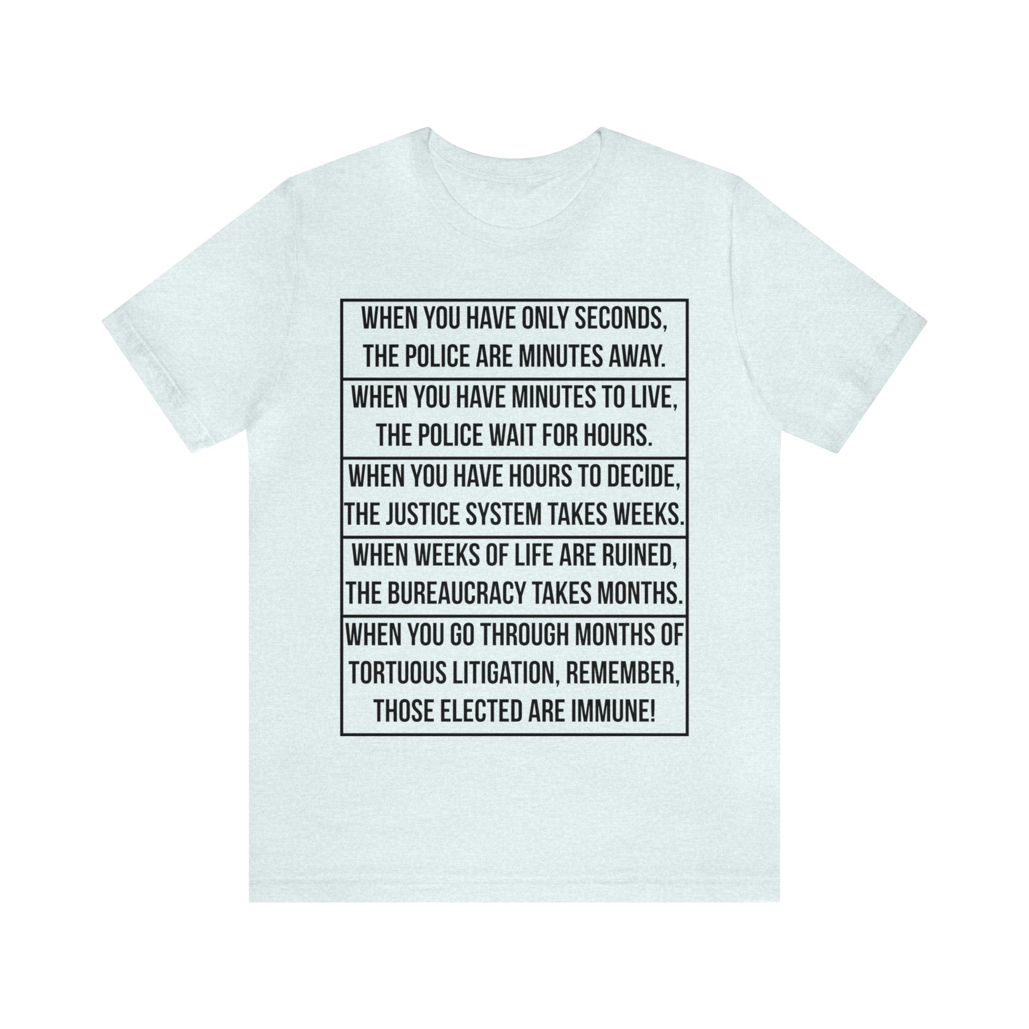 Remember, Those Elected Are Immune