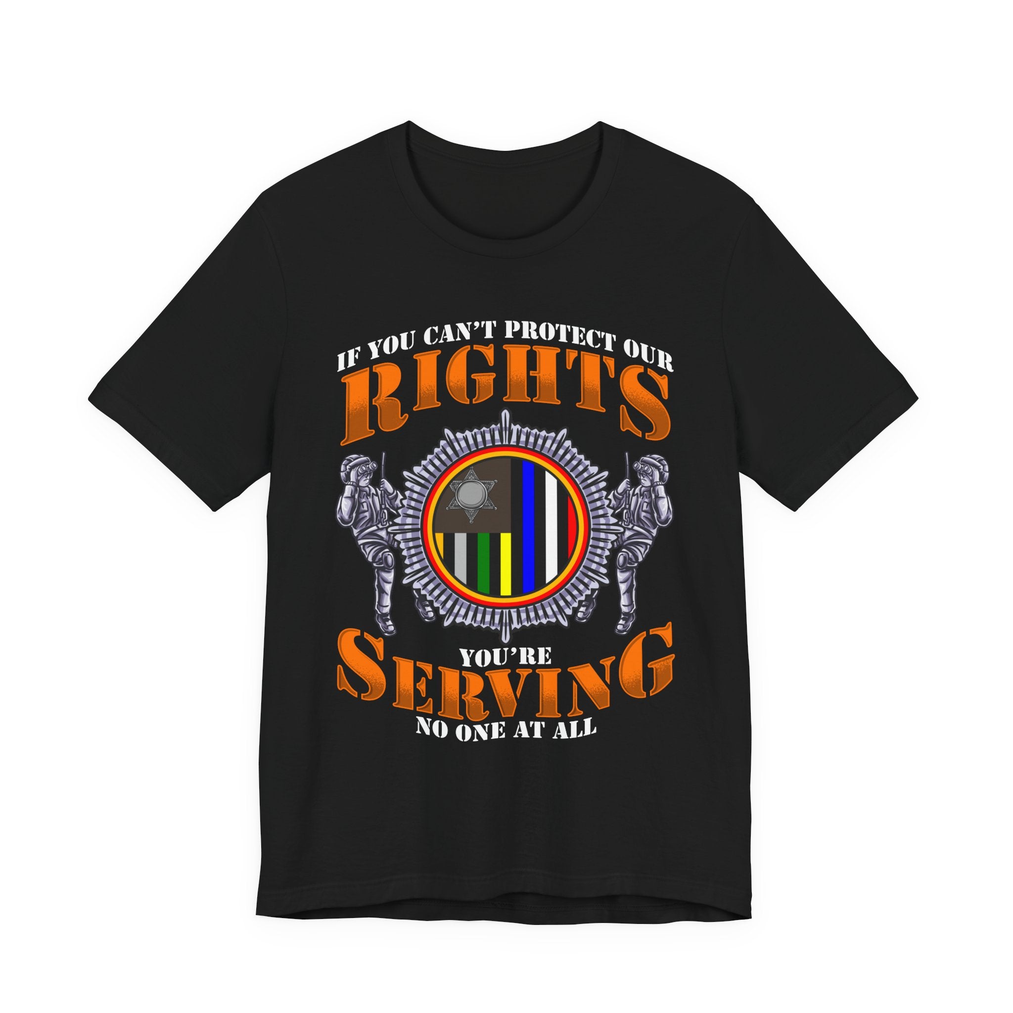 Thin Search & Rescue Line Tee - Rights/Serving
