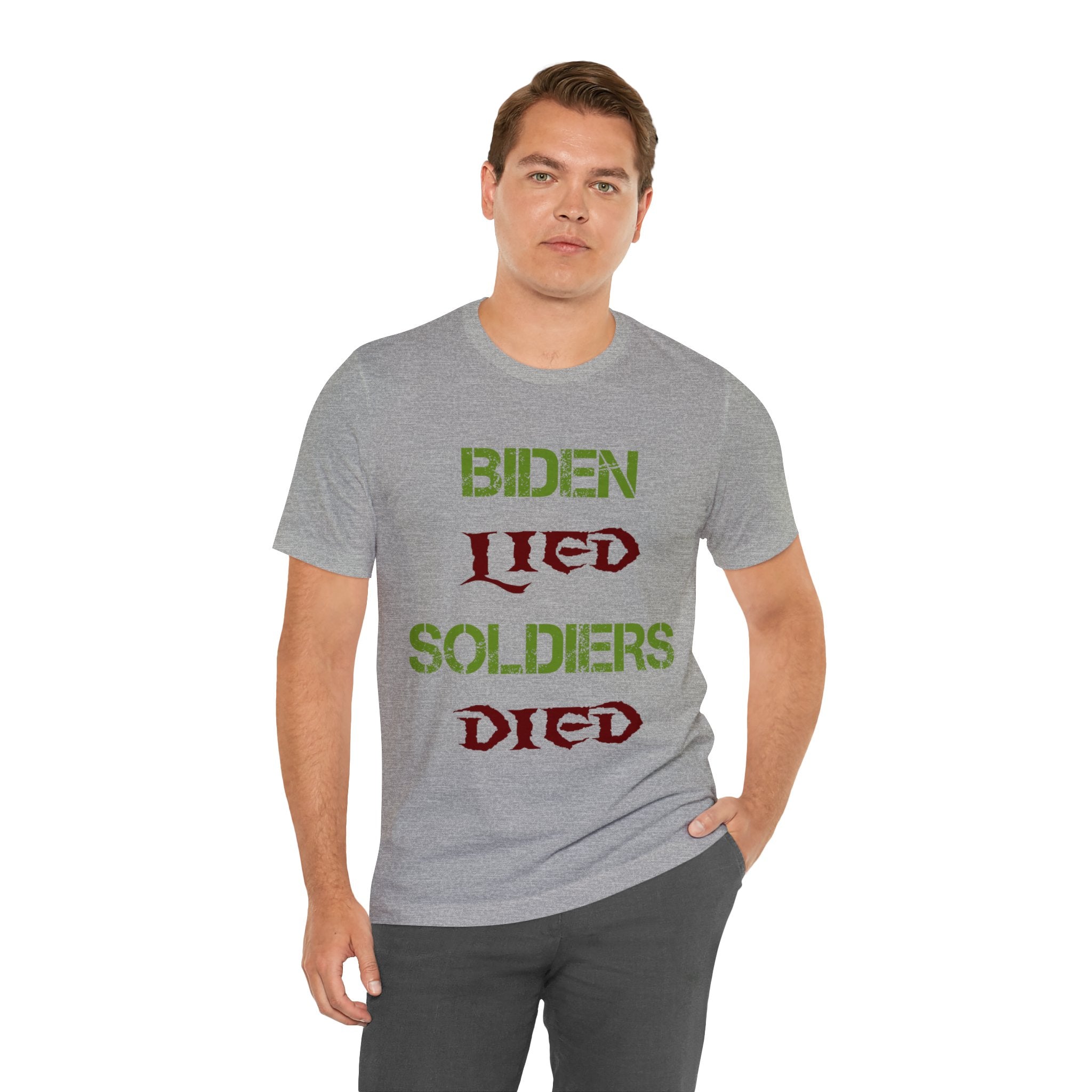 Biden Lied Soldiers Died - Colorful
