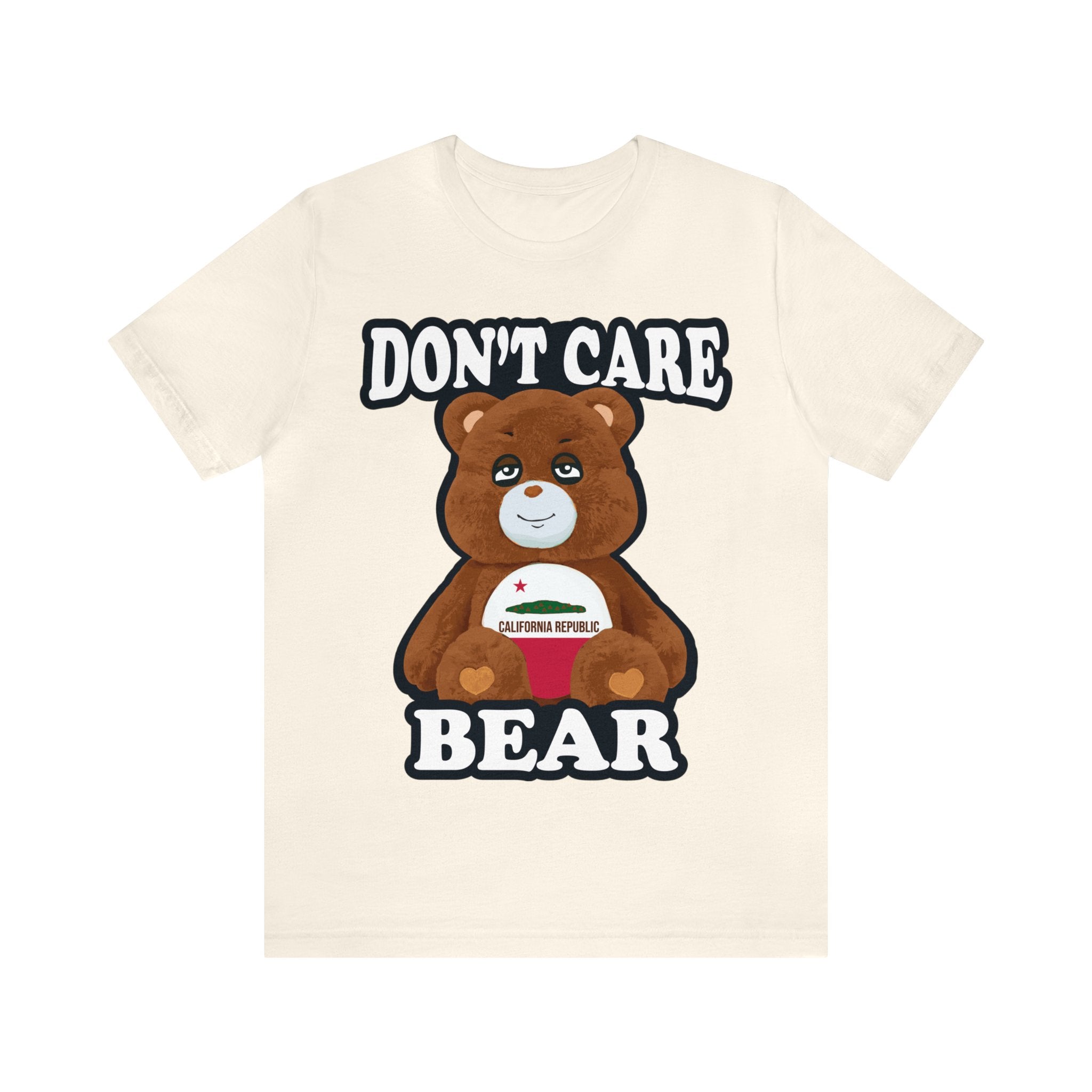 Don't Care Bear (CA) - Black Outline